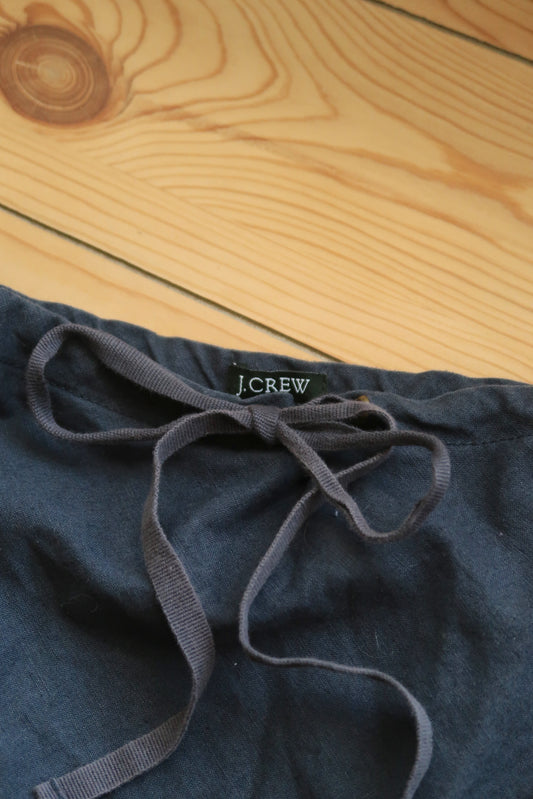 Linen Midi Skirt (L)