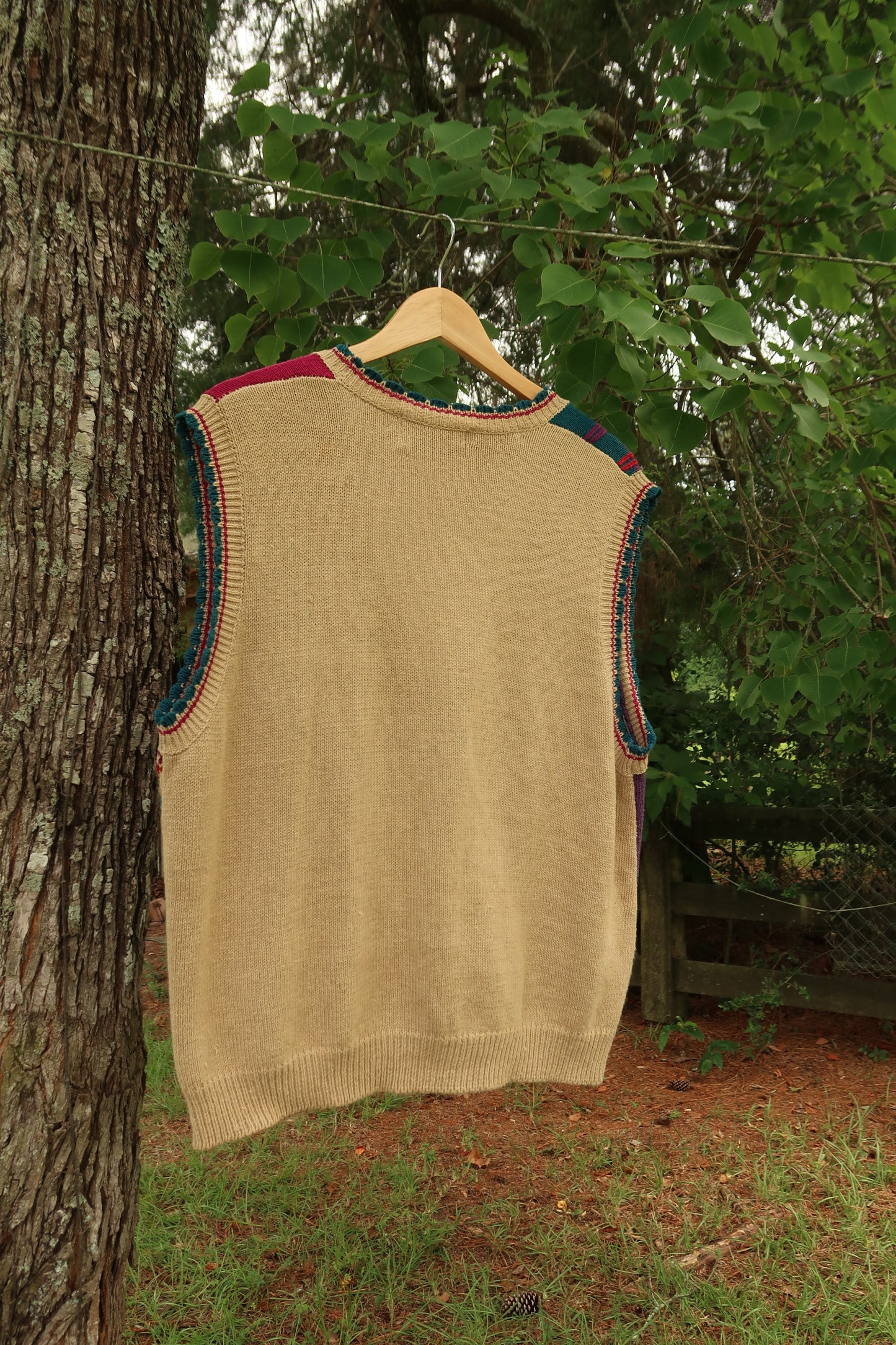 Vintage Autumn Vest (L)
