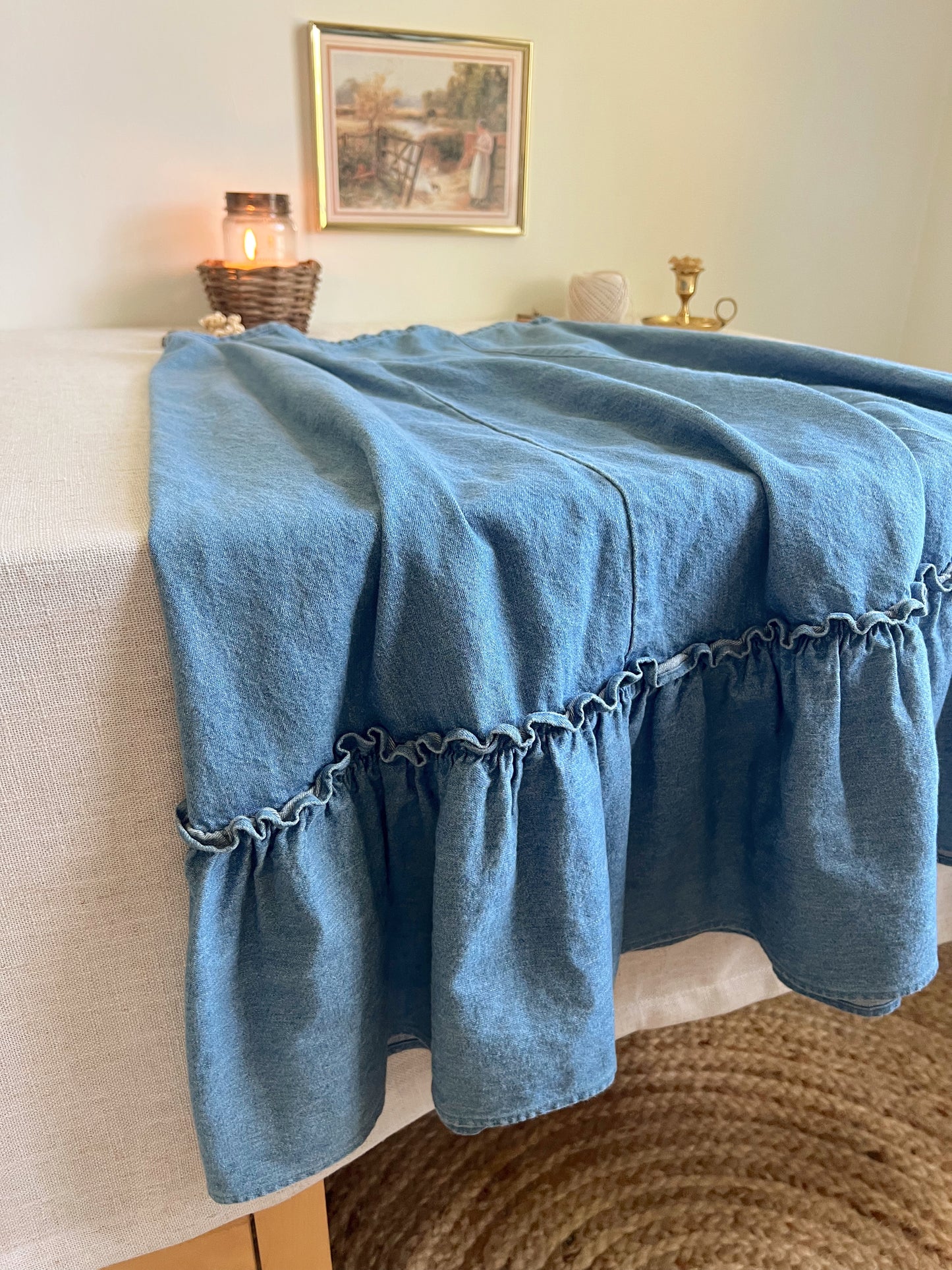 Vintage Denim Skirt (18)
