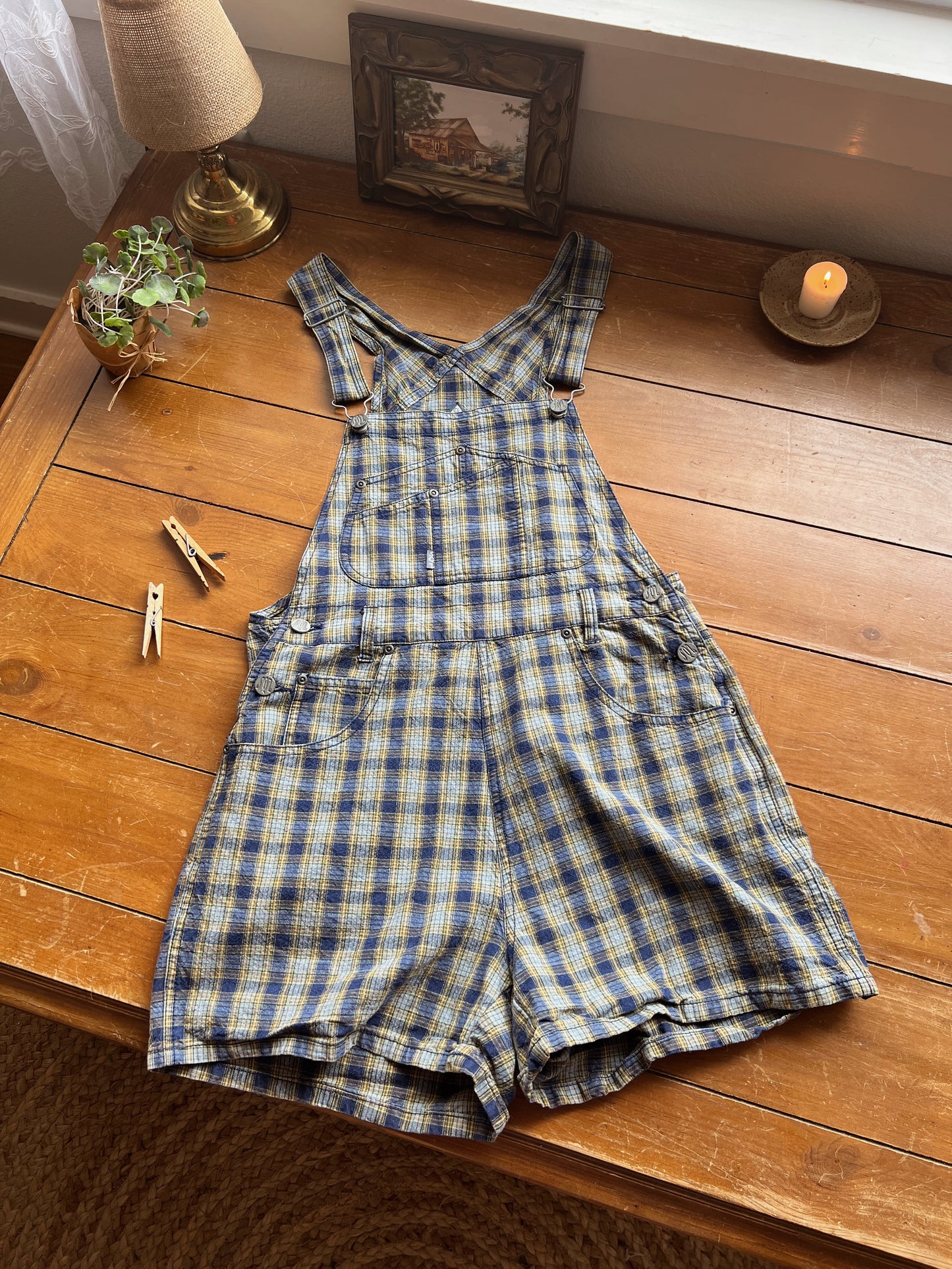 Vtg Shortalls (M)