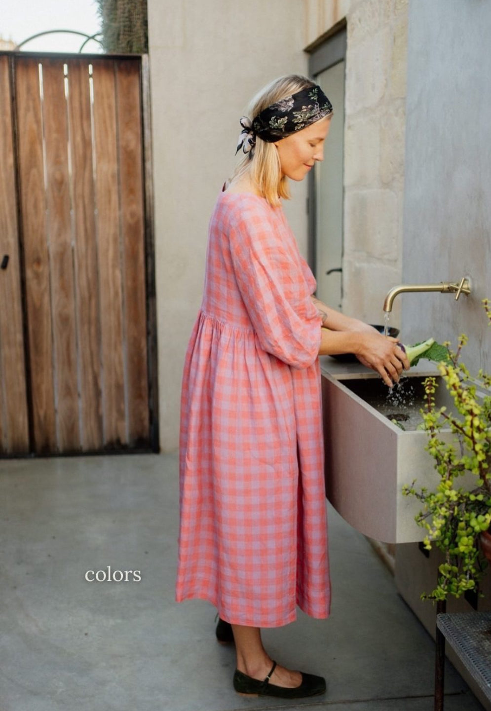 Son de Flor Smock Dress(2x/3x)