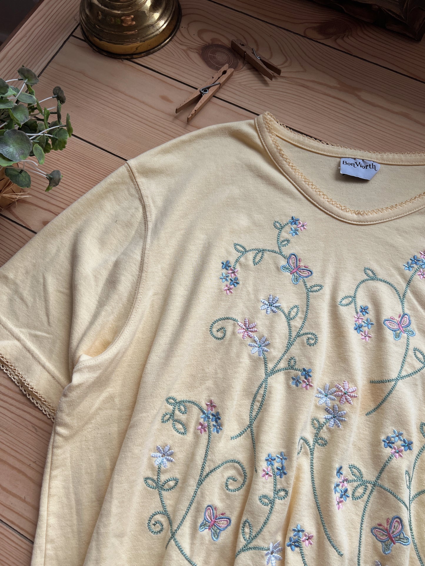 Floral Blouse (L/XL)