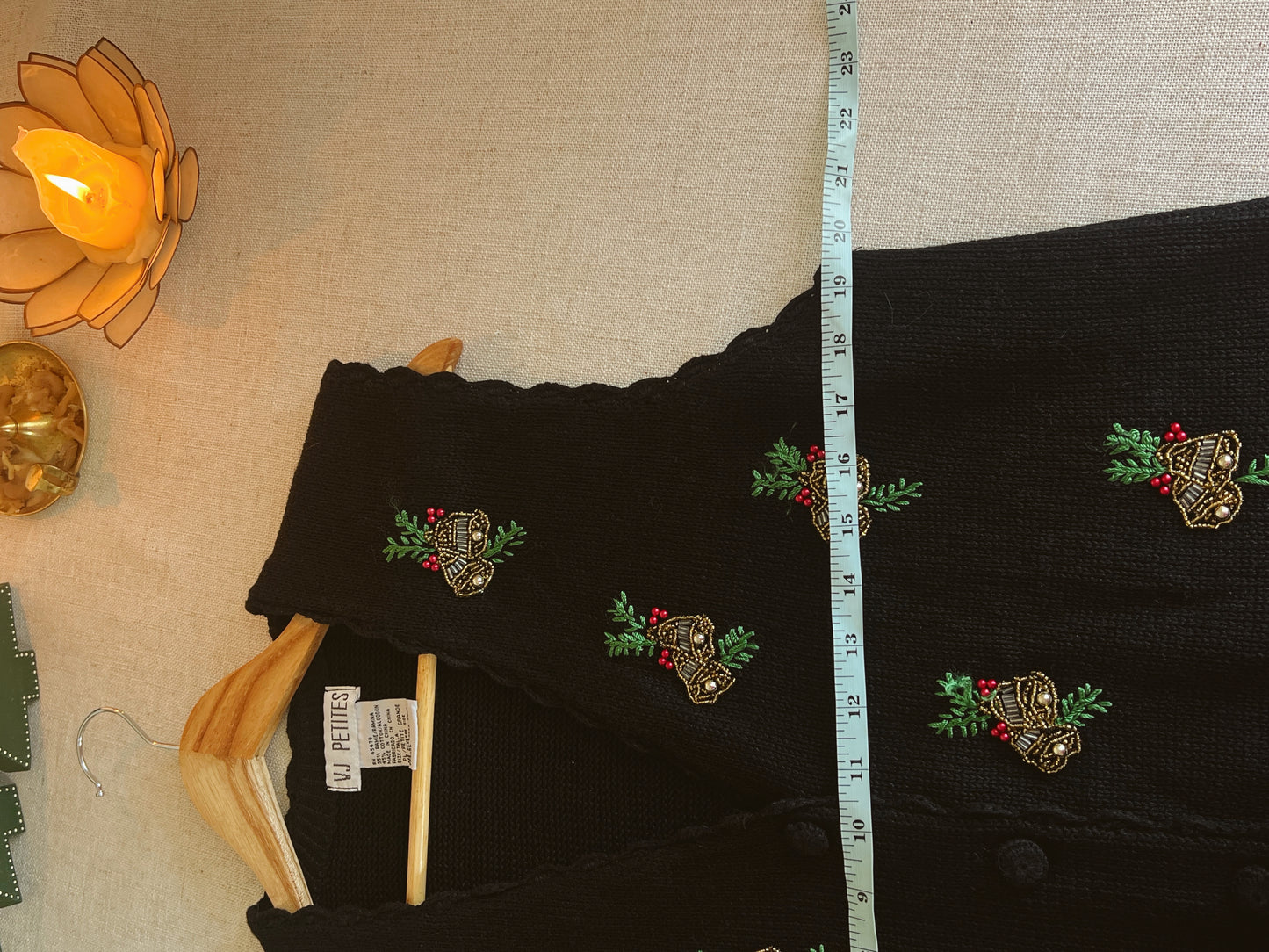 Vtg Christmas Vest (L)