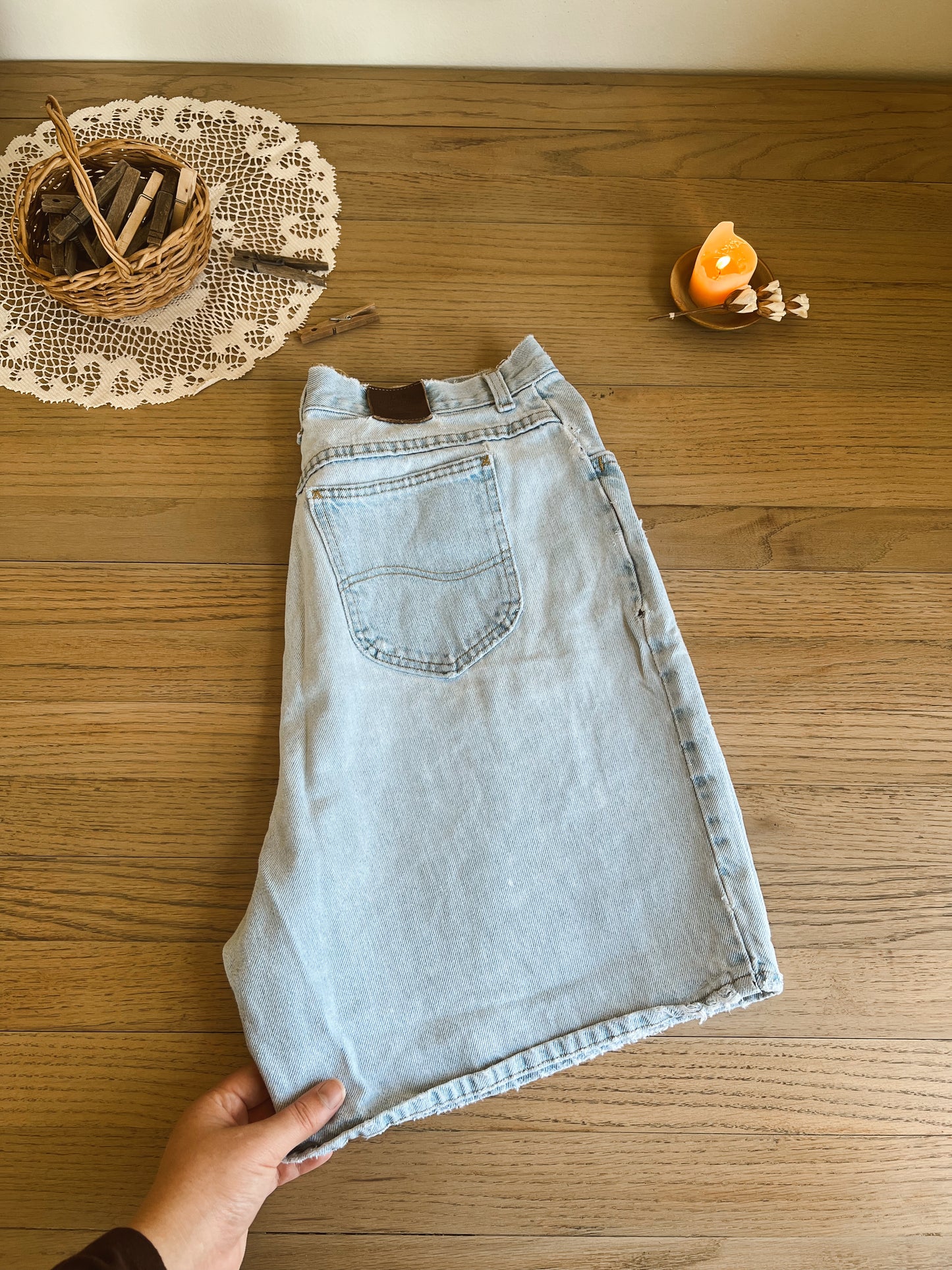 Lee Denim Shorts (36”W)