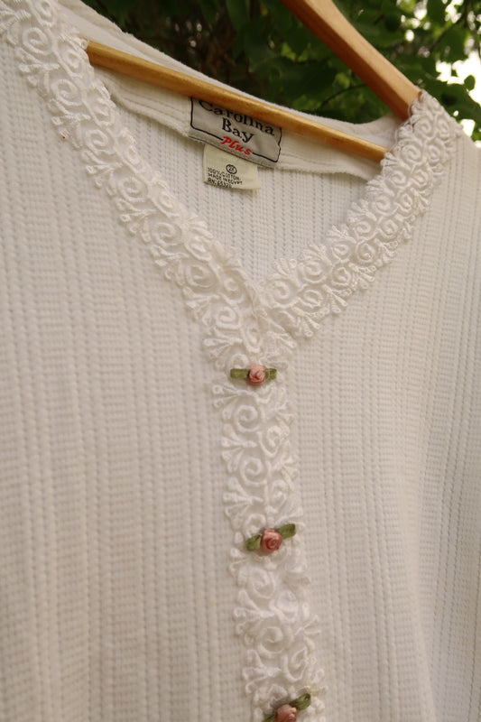 Vintage Dainty Blouse (2X)