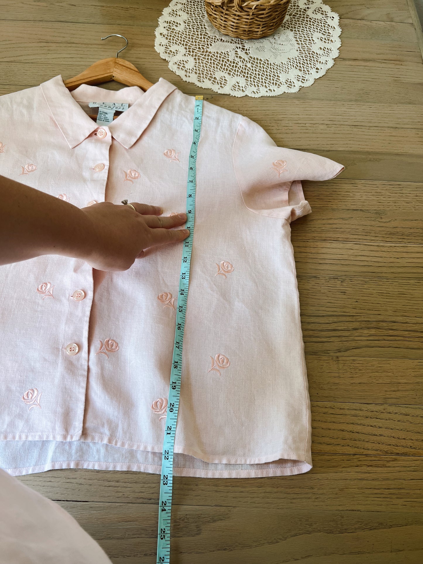 Gorgeous Linen Blouse (XL)