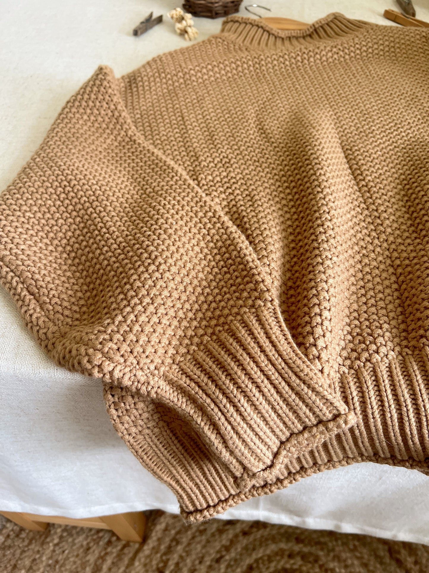Cozy Knit Sweater (L)