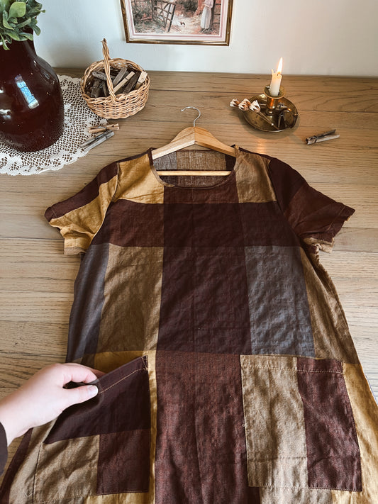 Color Block Dress (L)