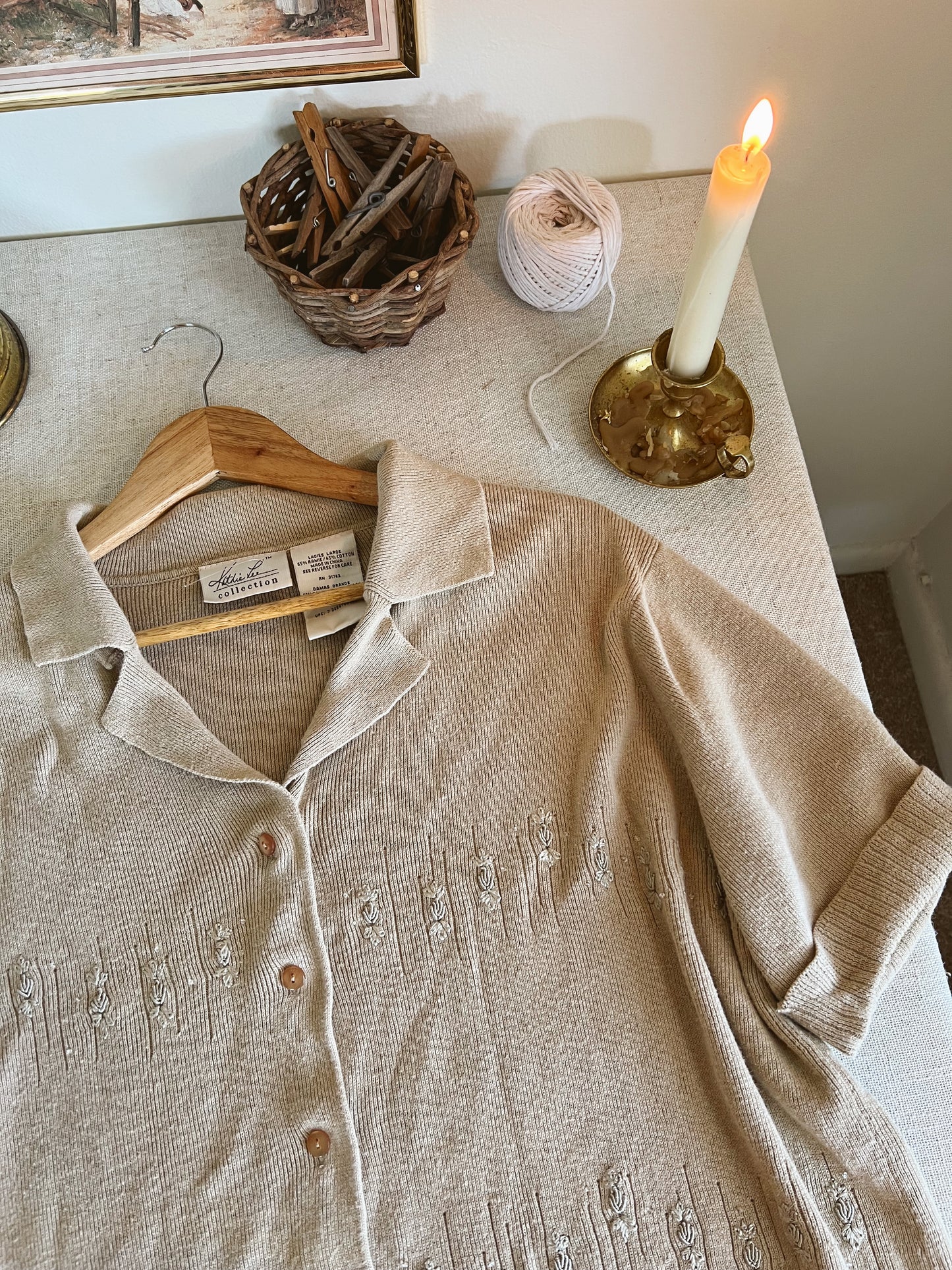 Dainty Vintage Blouse (L)