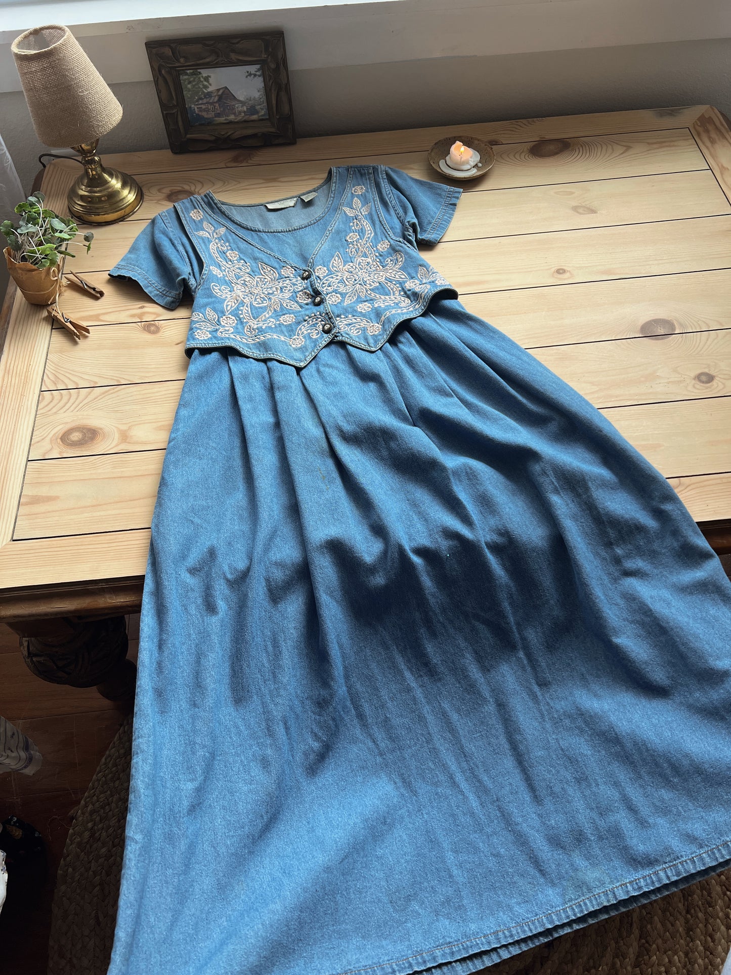 Dreamy Vtg Dress (S)