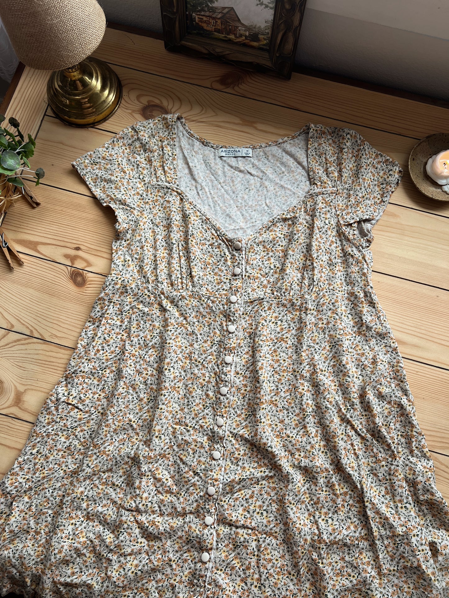Floral Mini Dress (M)