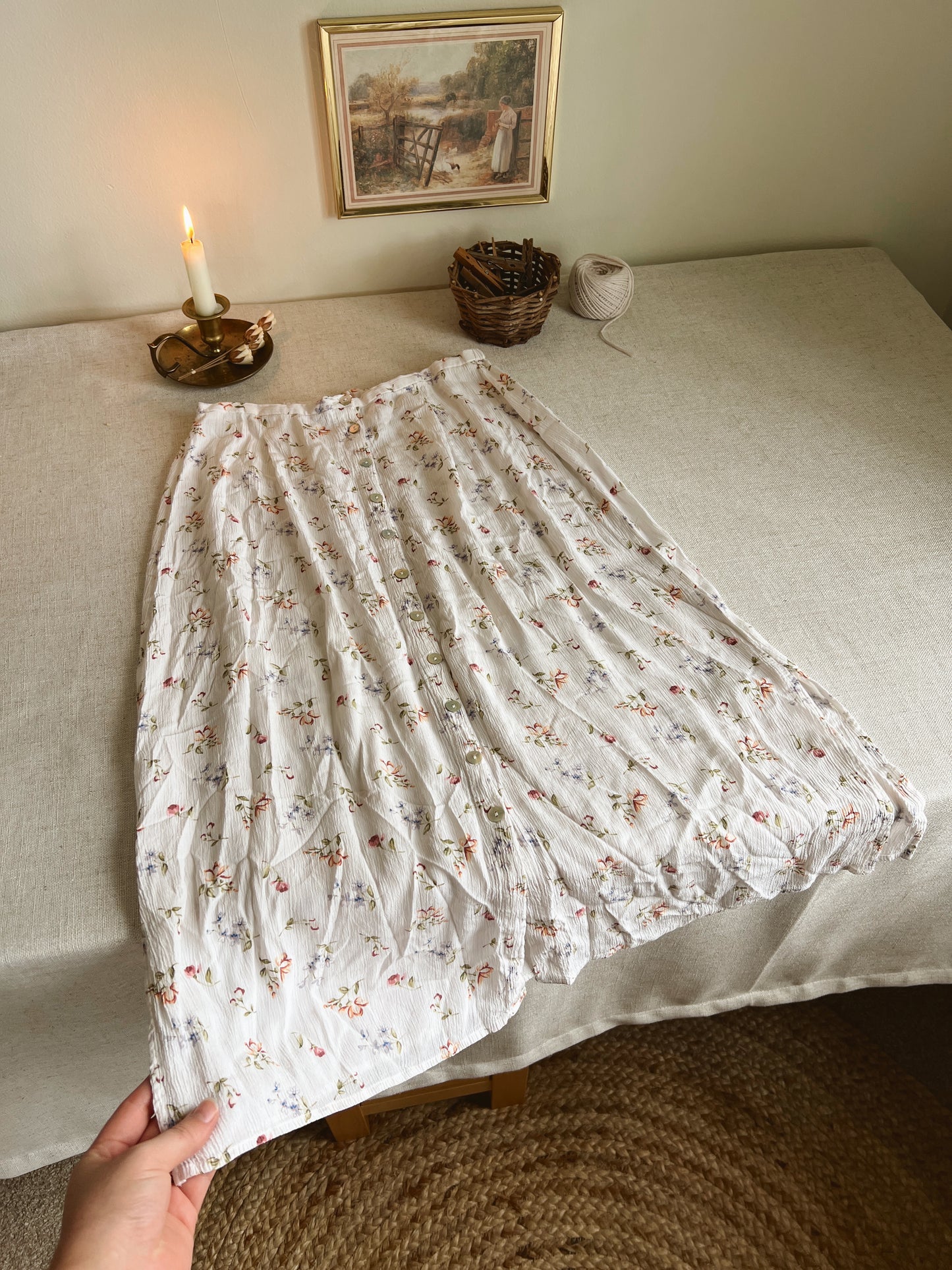 Dainty Floral Skirt (8)