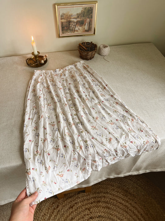 Dainty Floral Skirt (8)
