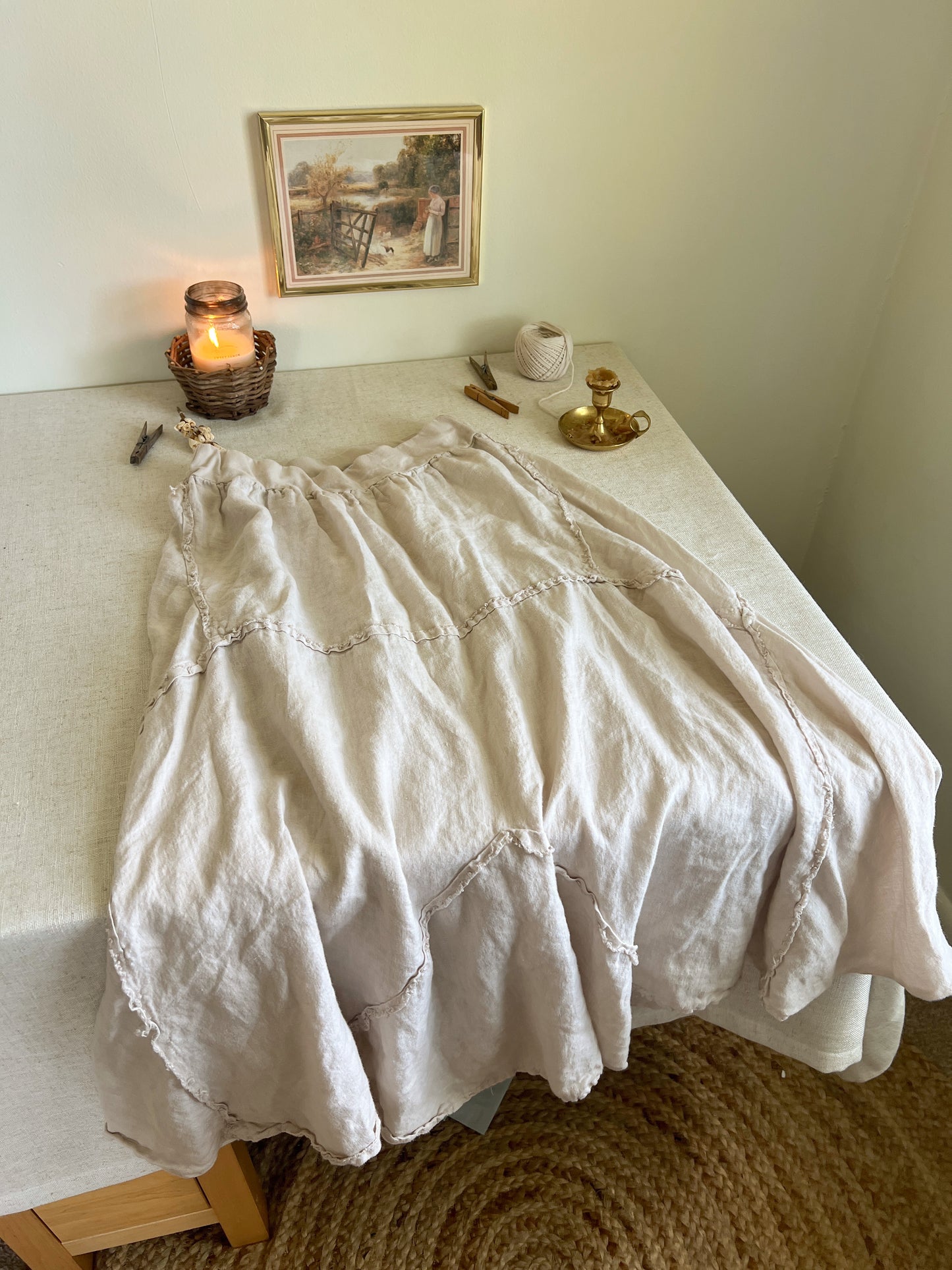 The PERFECT Linen Skirt (M)