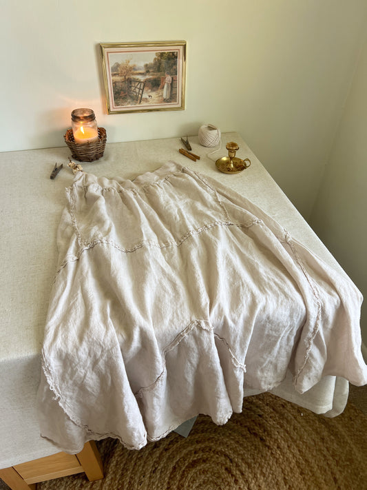 The PERFECT Linen Skirt (M)