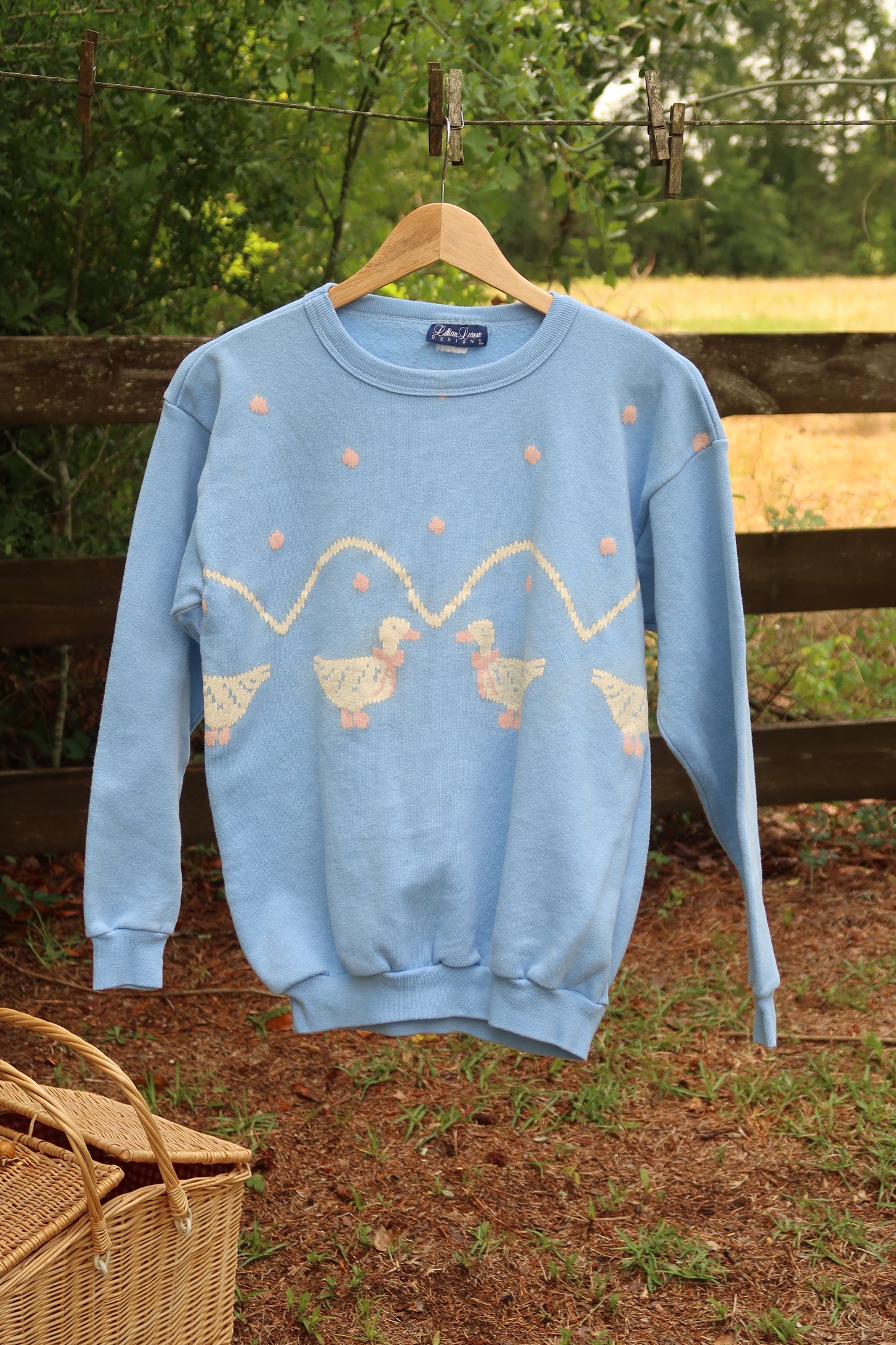 Vintage Duck Crewneck (XS-M)