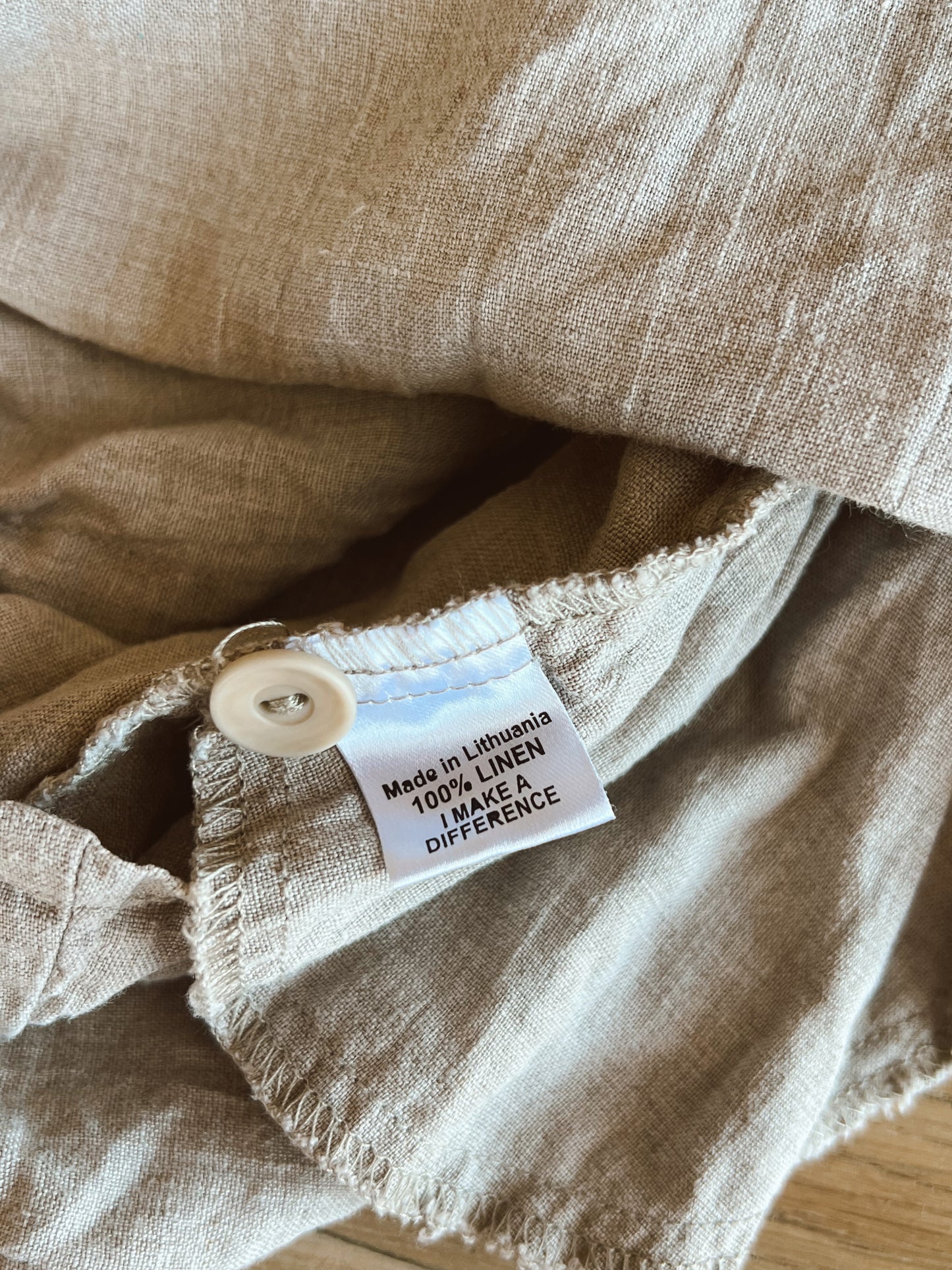 Flax Linen Dress (S)
