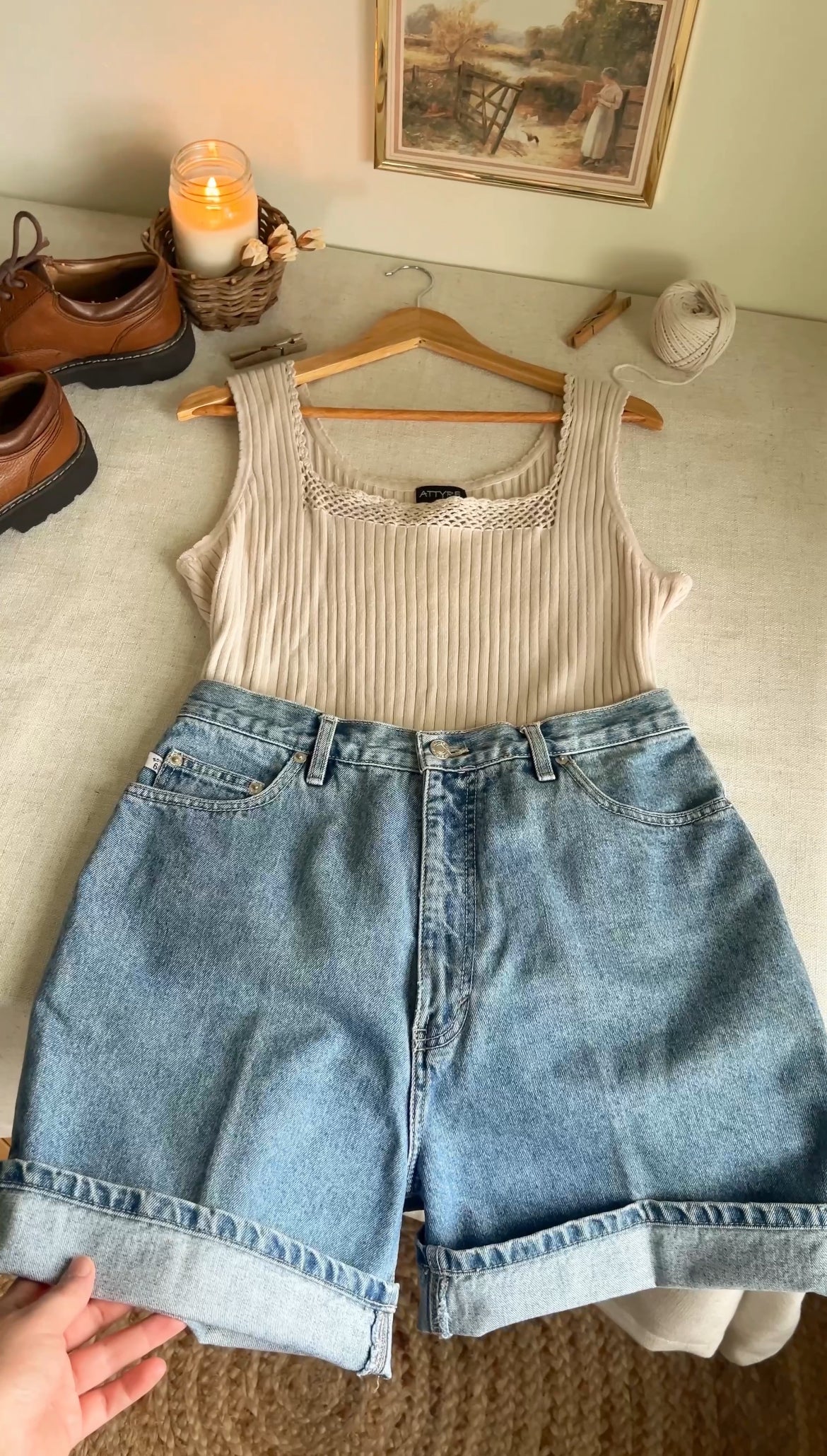 Dainty Knit Tank (XL)