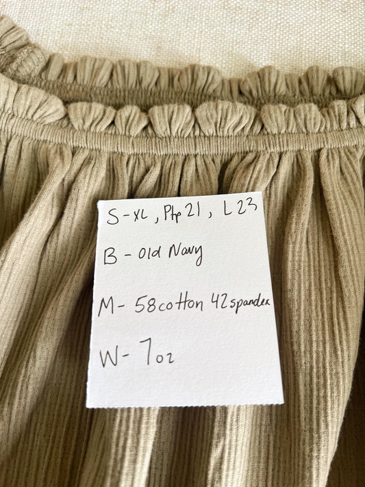 Adorable Sage Green Blouse (XL)
