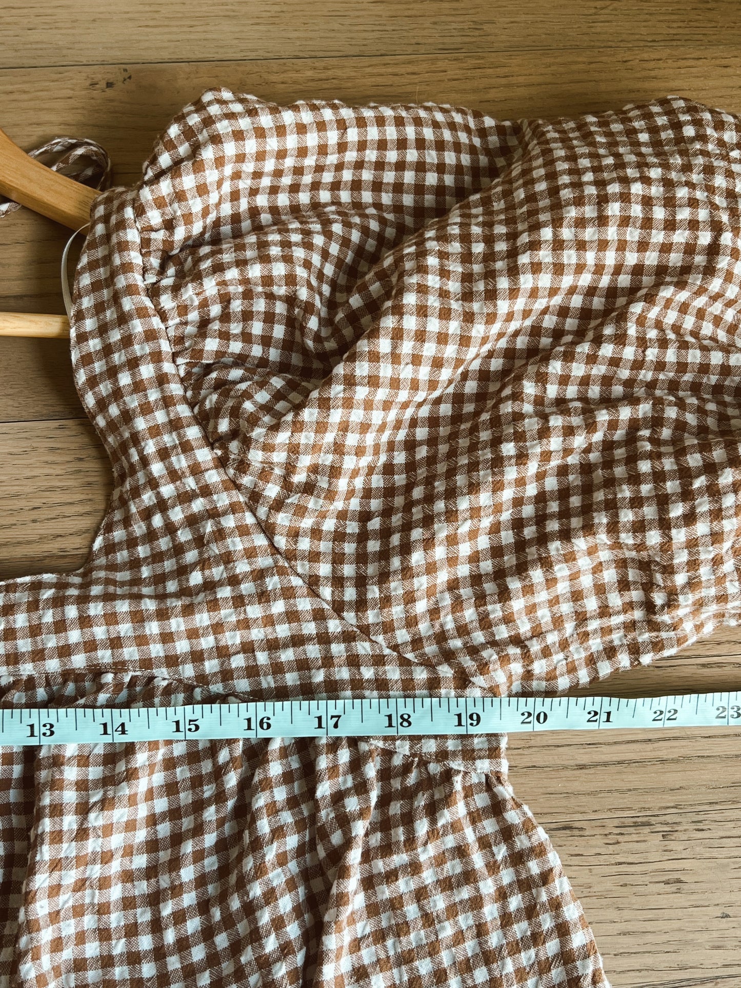 Neuflora Gingham Blouse (L)