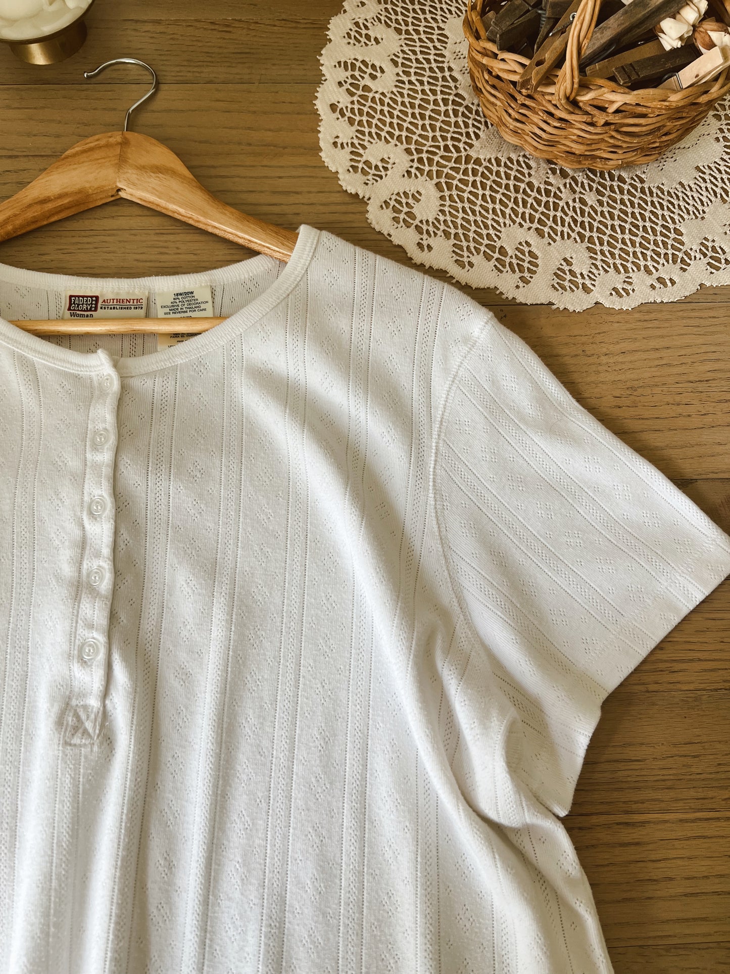 Dainty Cotton Blouse (2X)