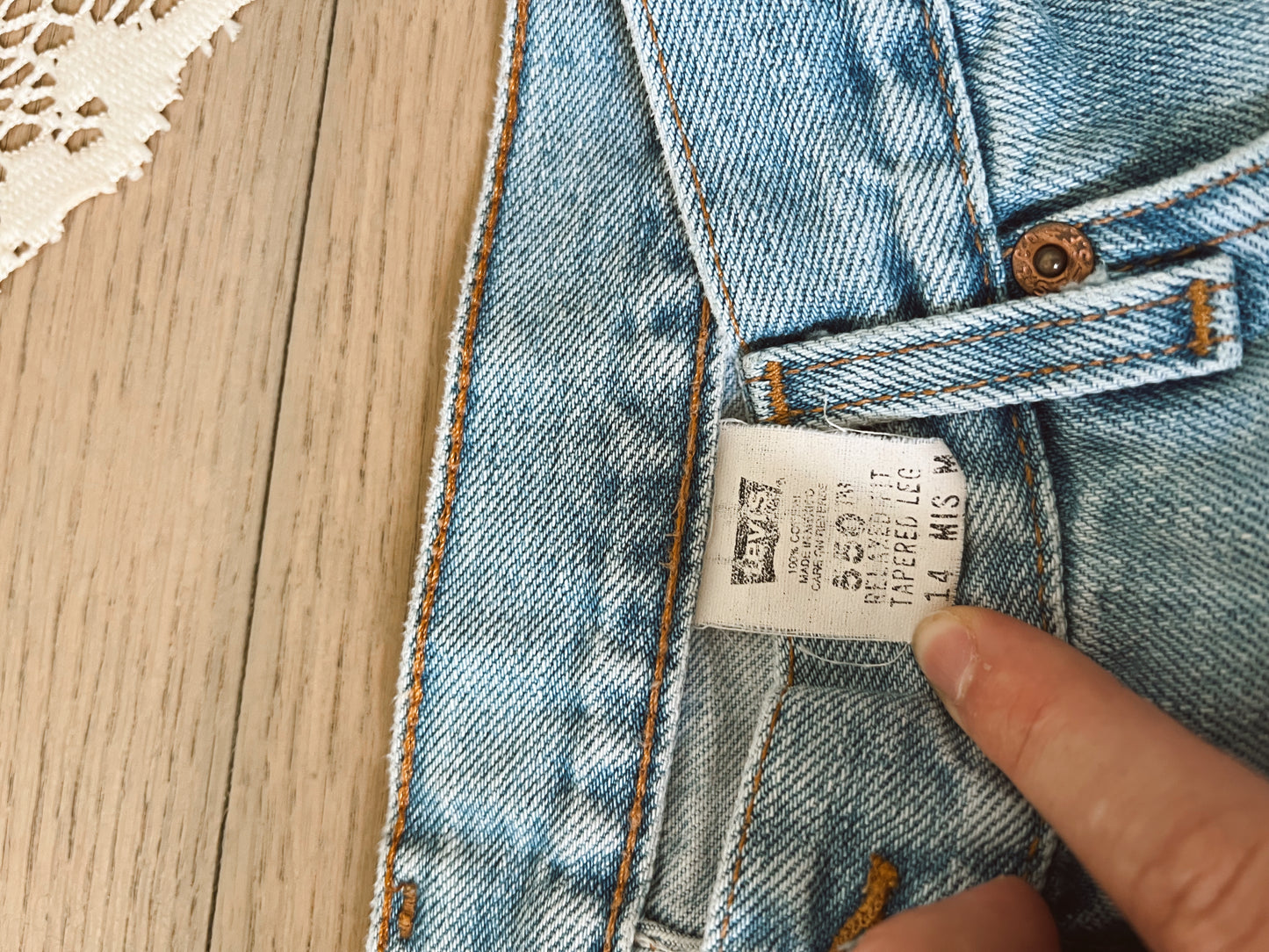 Vintage 550 Levi’s (31”W)