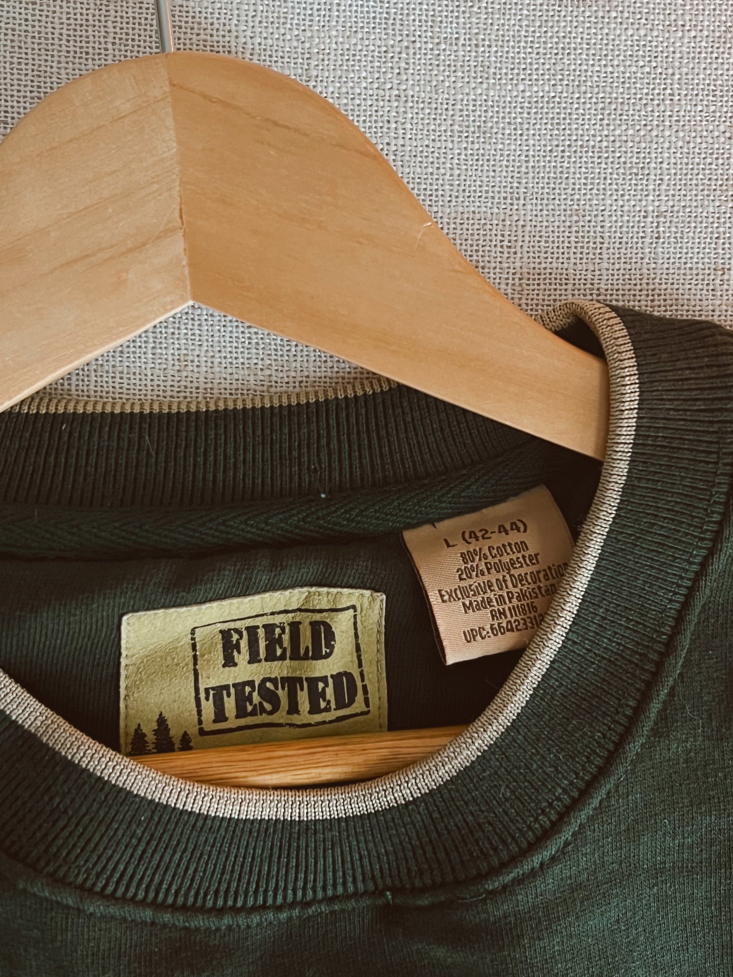 Vtg Deer Crewneck (XXL)