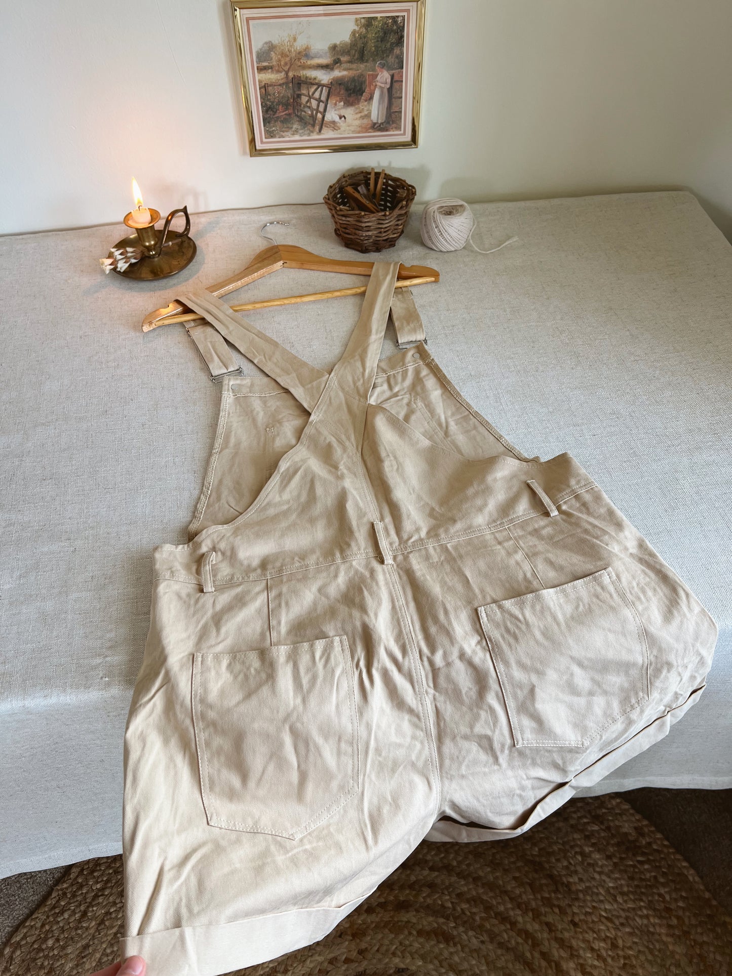 Cream Overalls (L)