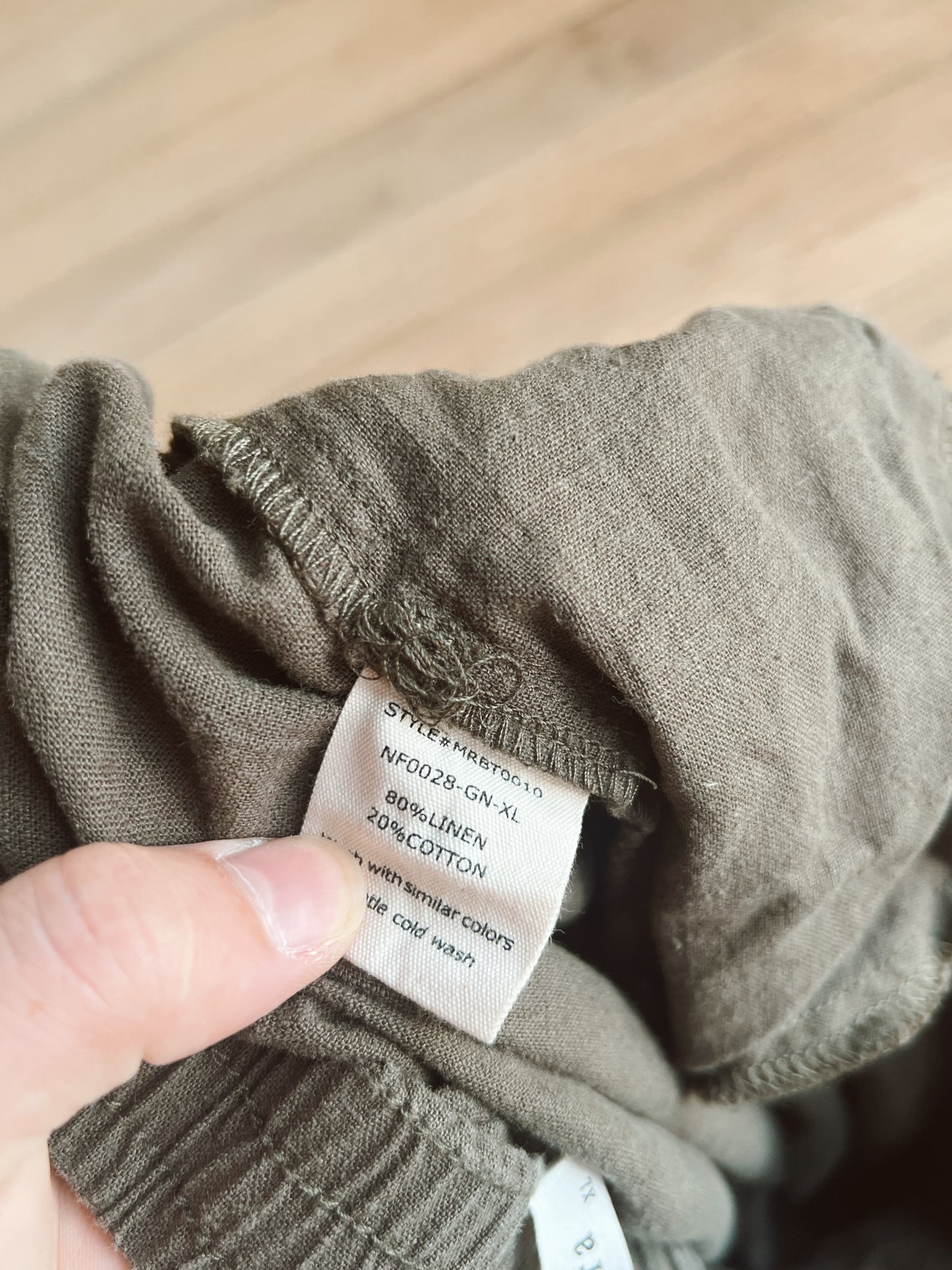 Olive Green Neuflora Pants (XL)