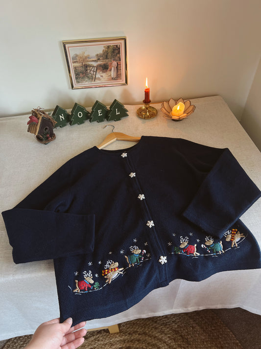 Reindeer Sweater (L)