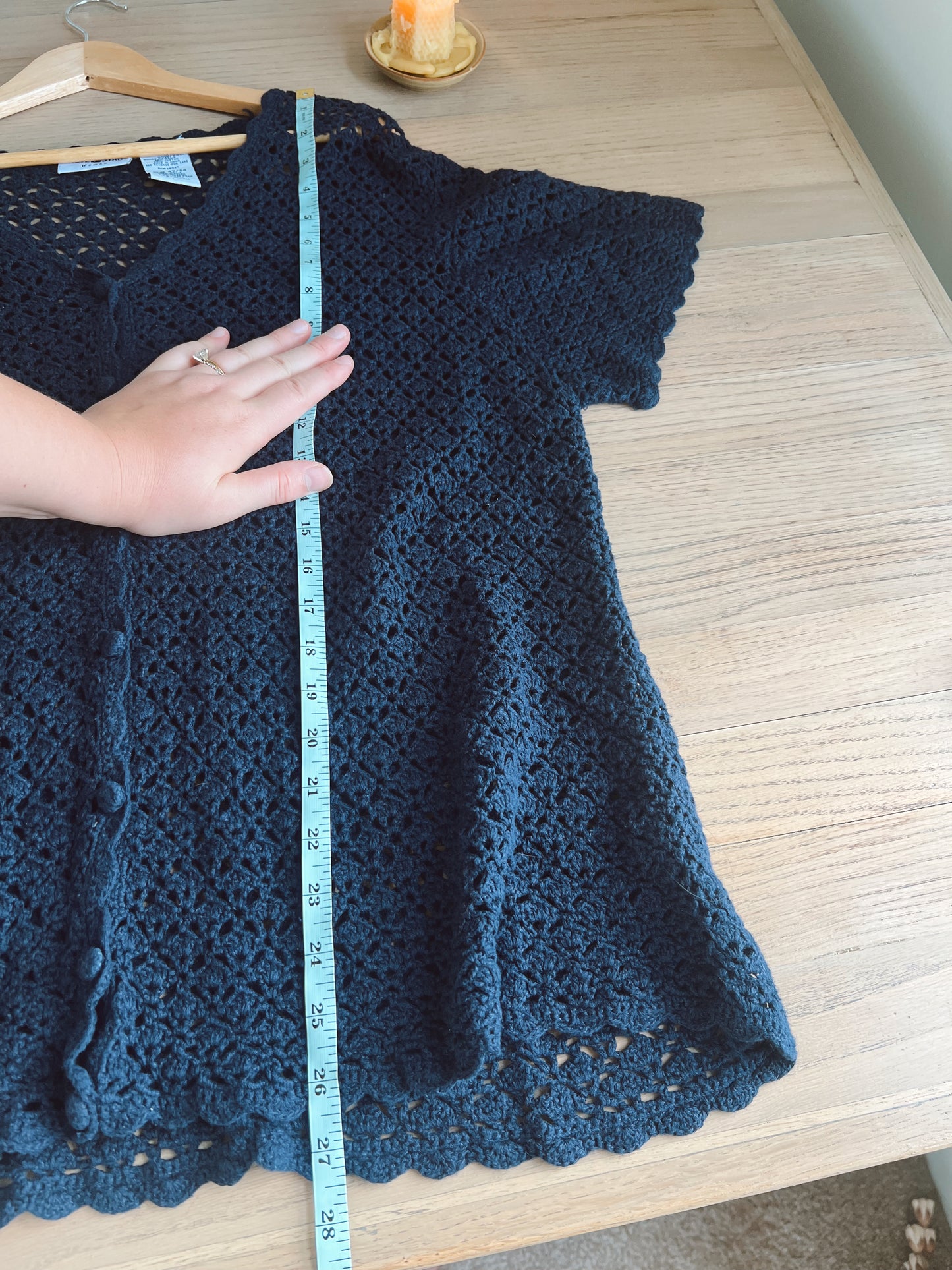 Vintage Knit Cardigan (2X)