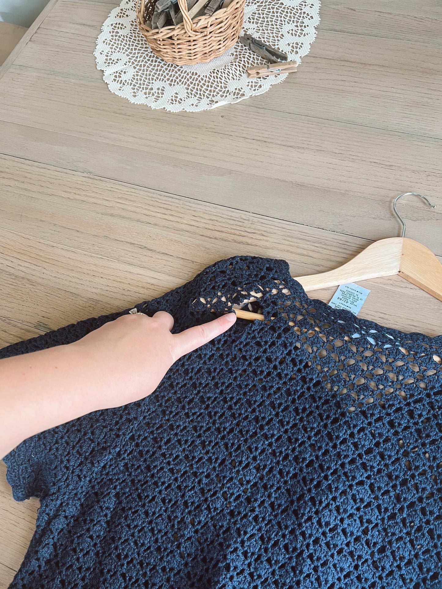 Vintage Knit Cardigan (2X)