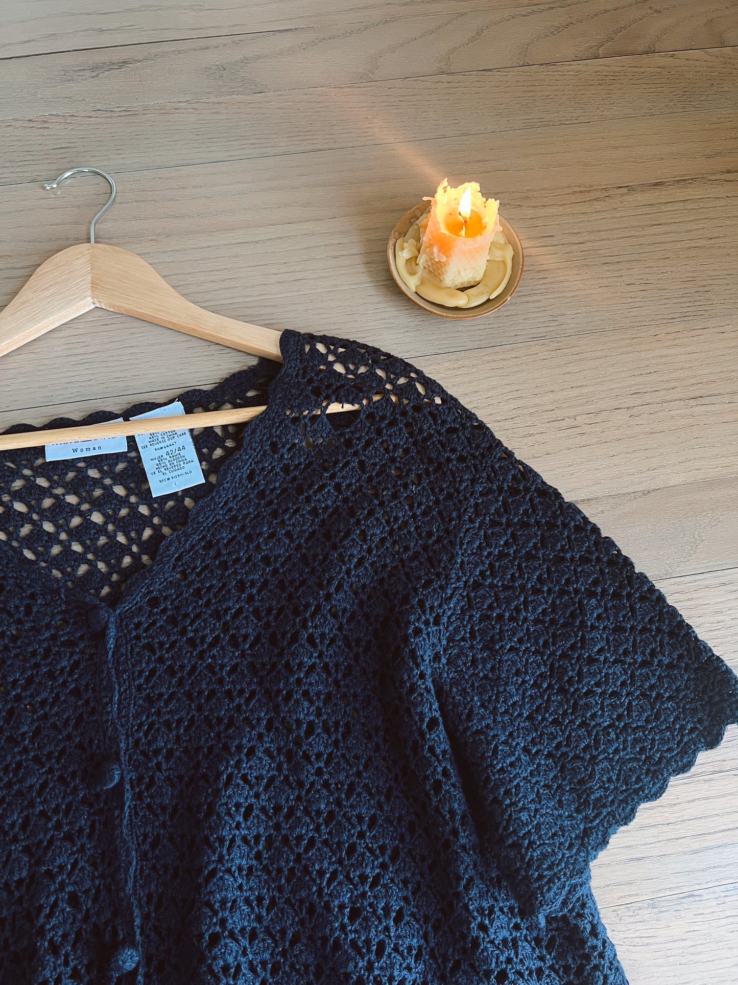 Vintage Knit Cardigan (2X)