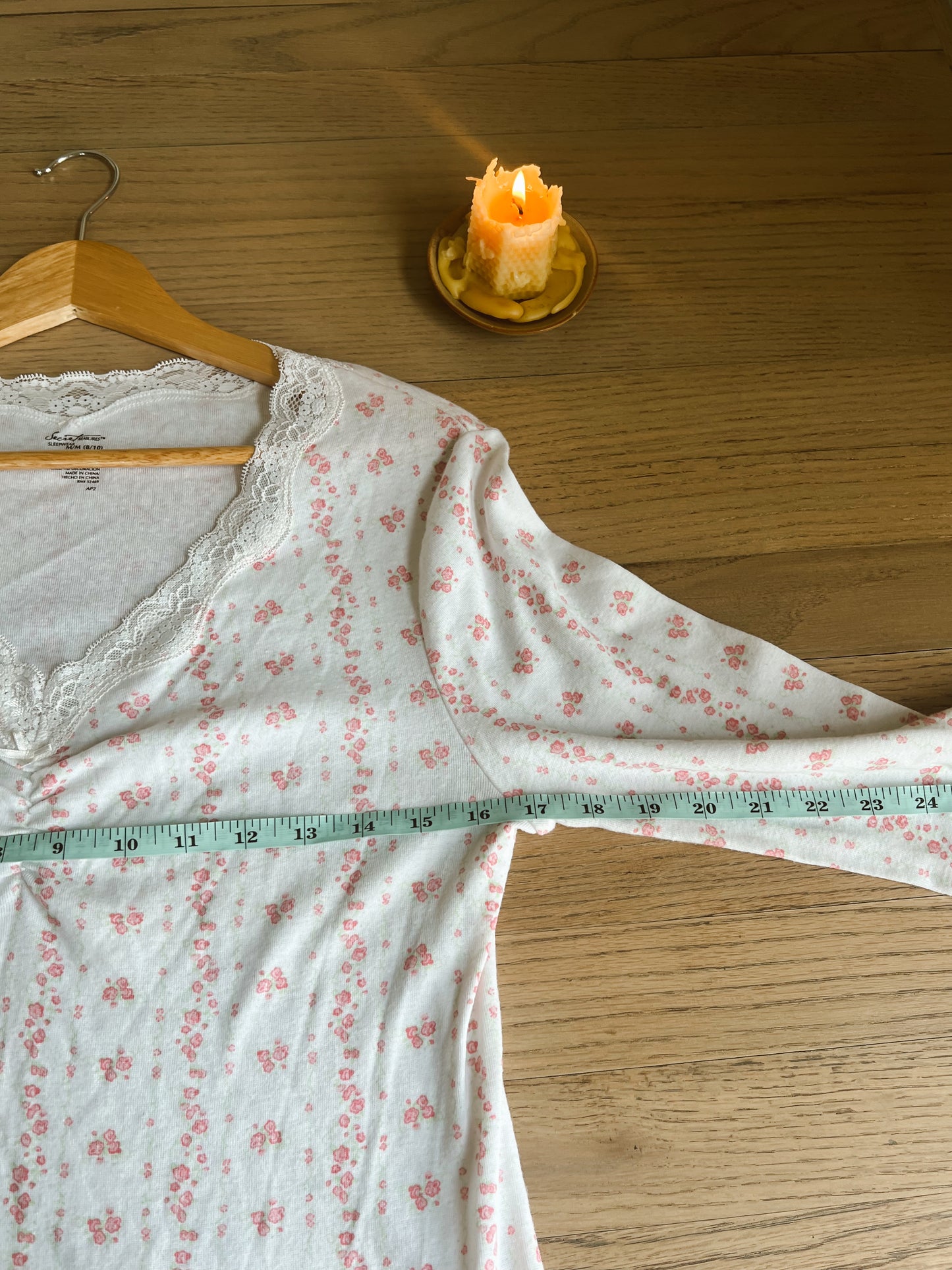 Dainty Floral Blouse (M)