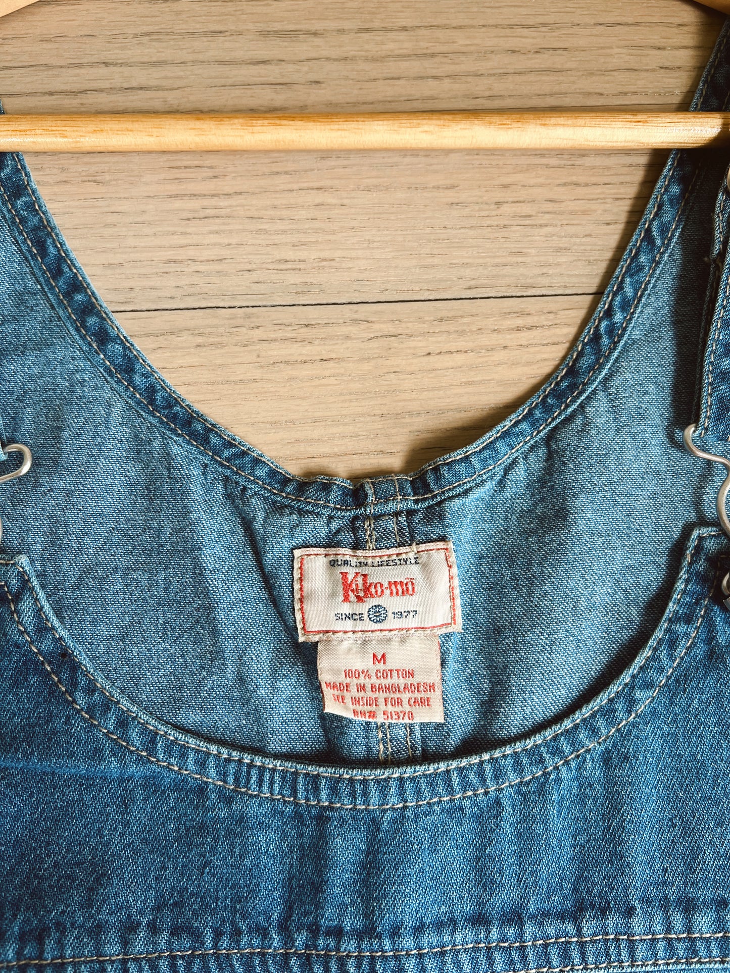 Vintage Overall Dress (M)