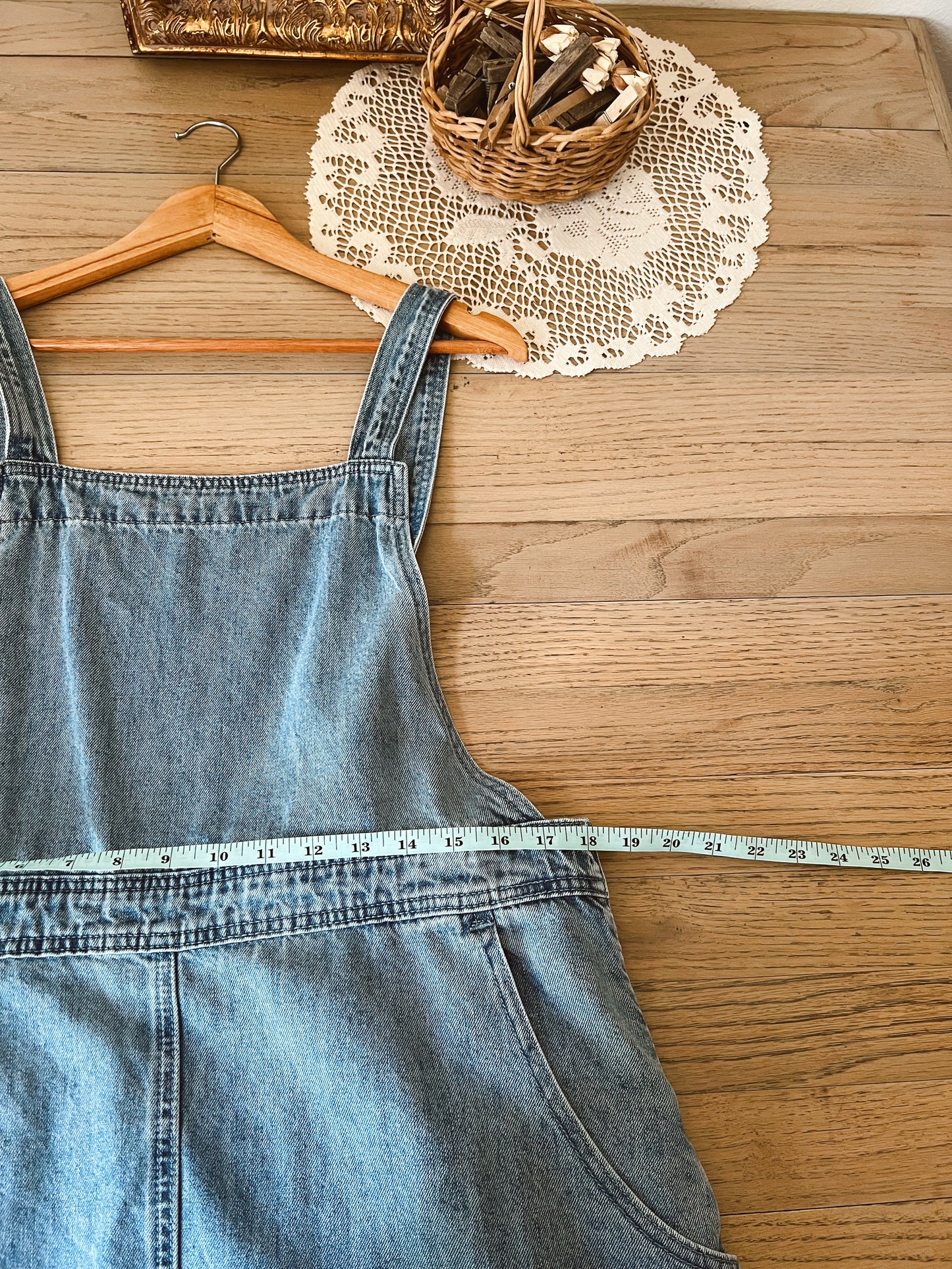 Neuflora Denim Overall Dress (XL)