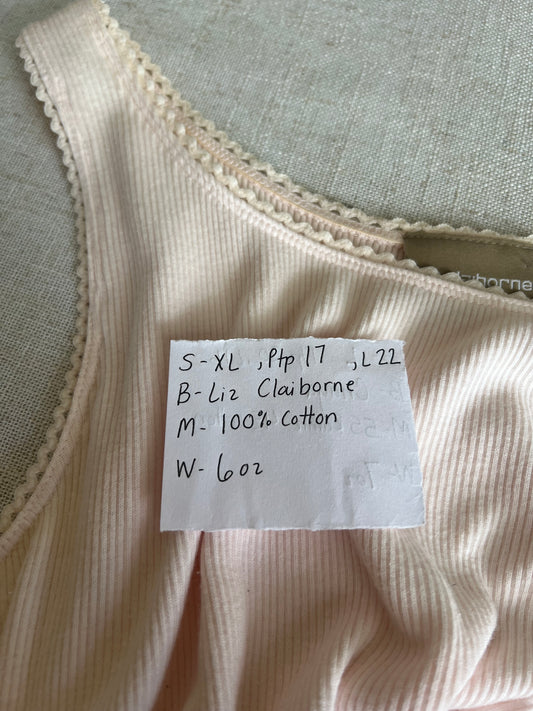 Dainty Cotton Tank (XL)