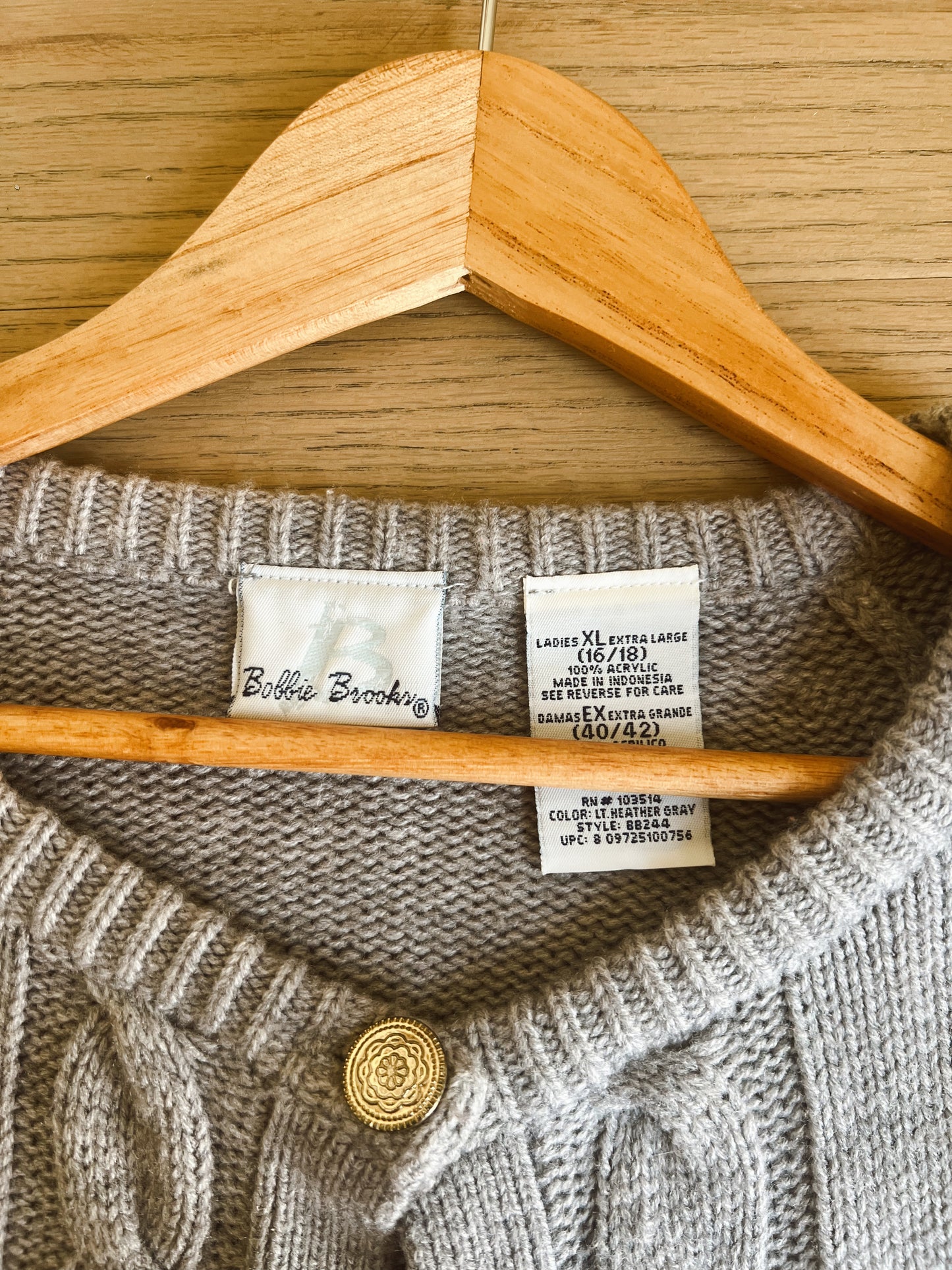 Dreamy Vintage Cardigan (XL)