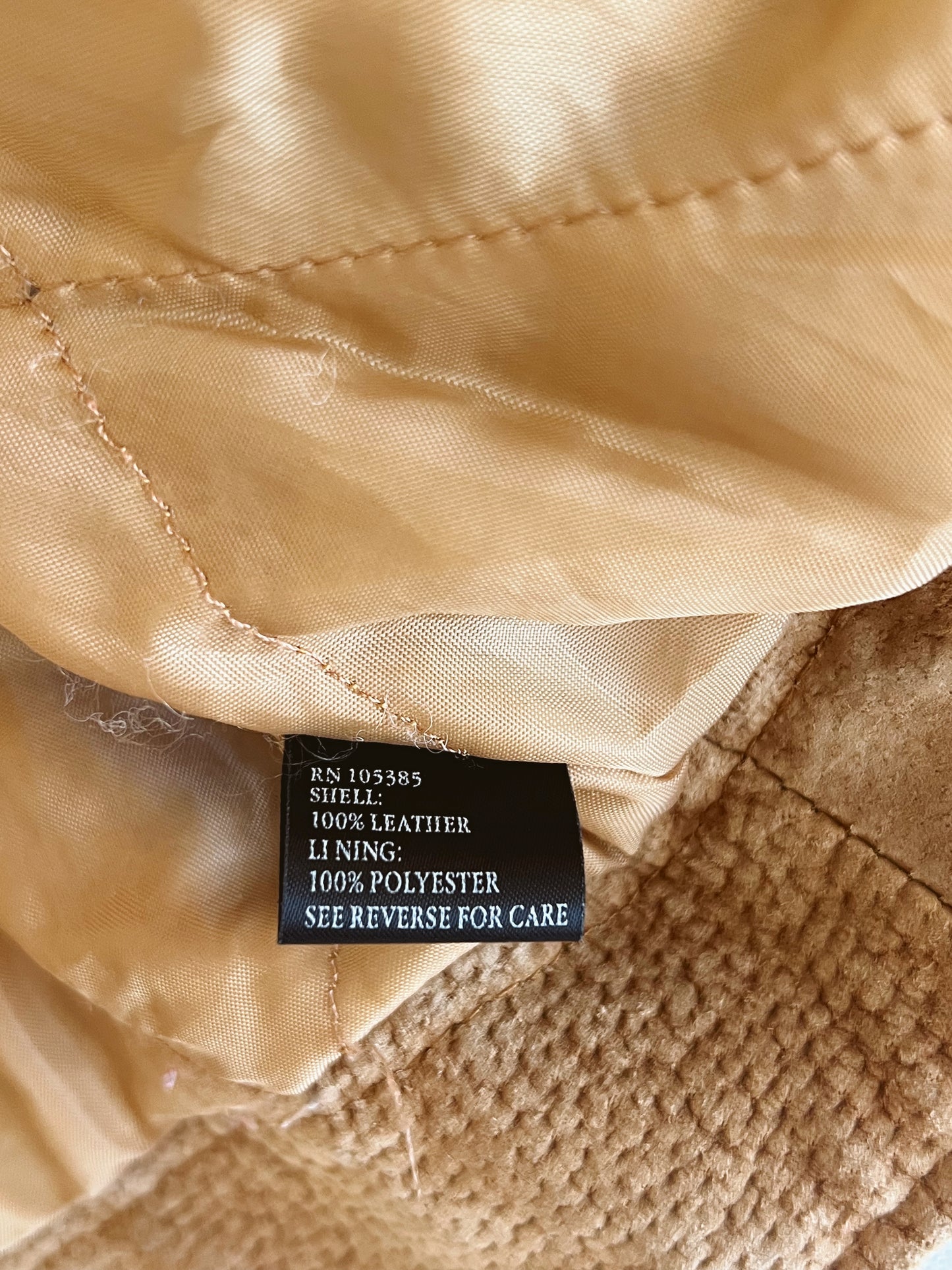 Vintage Leather Jacket (M)
