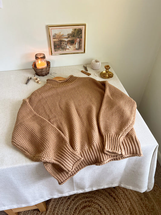 Cozy Knit Sweater (L)