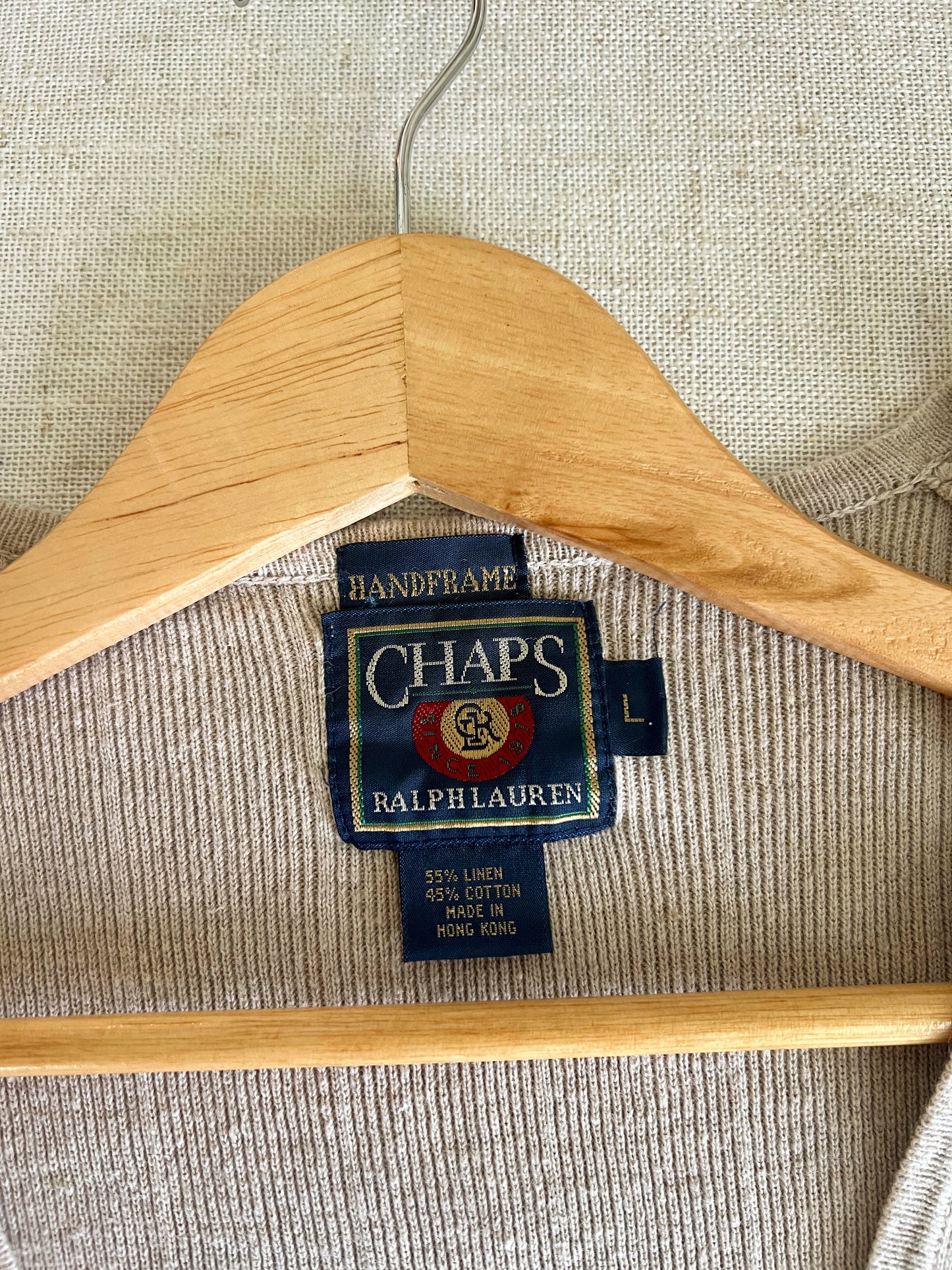 Vtg Ralph Lauren Sweater Vest (L)