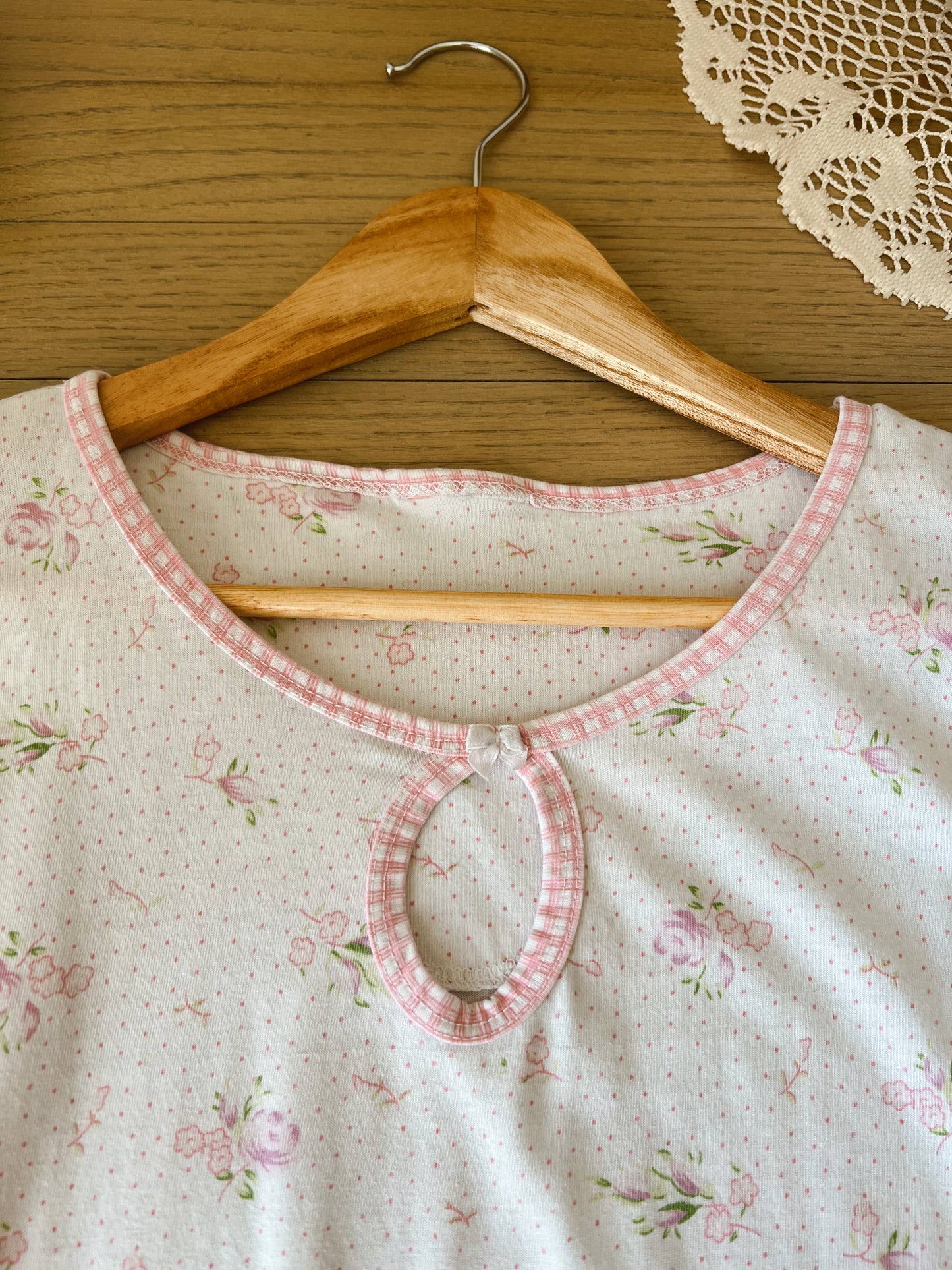 Dainty Floral Nightgown (L)