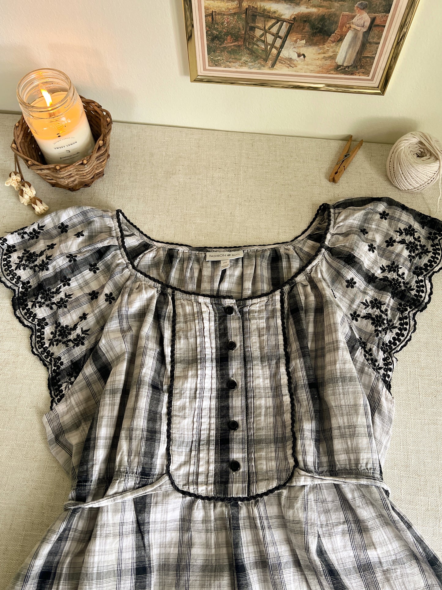 Cotton Blouse (2X)
