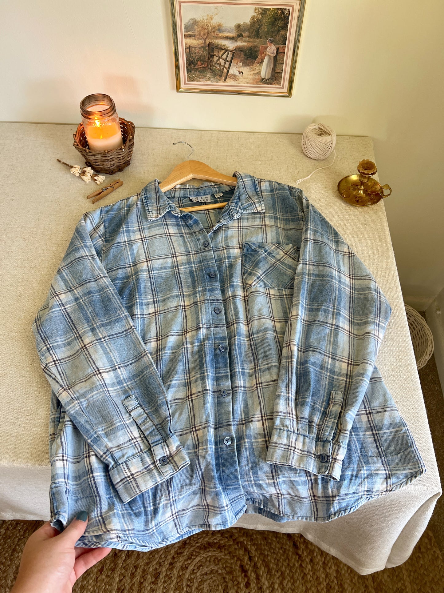 Blue Flannel (L)
