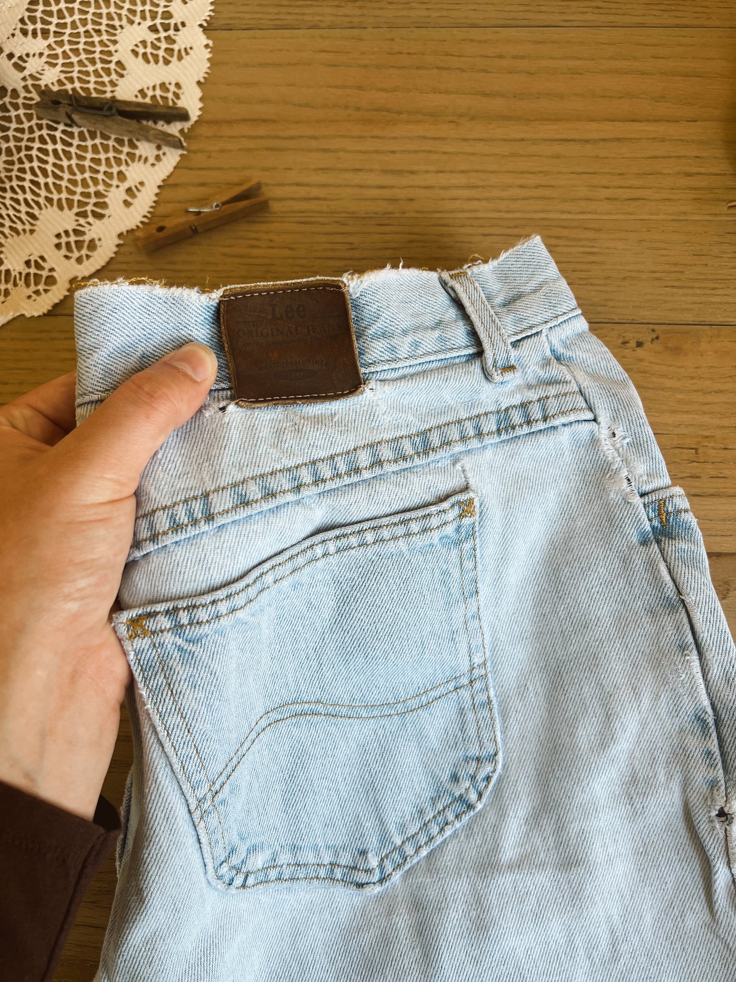 Lee Denim Shorts (36”W)