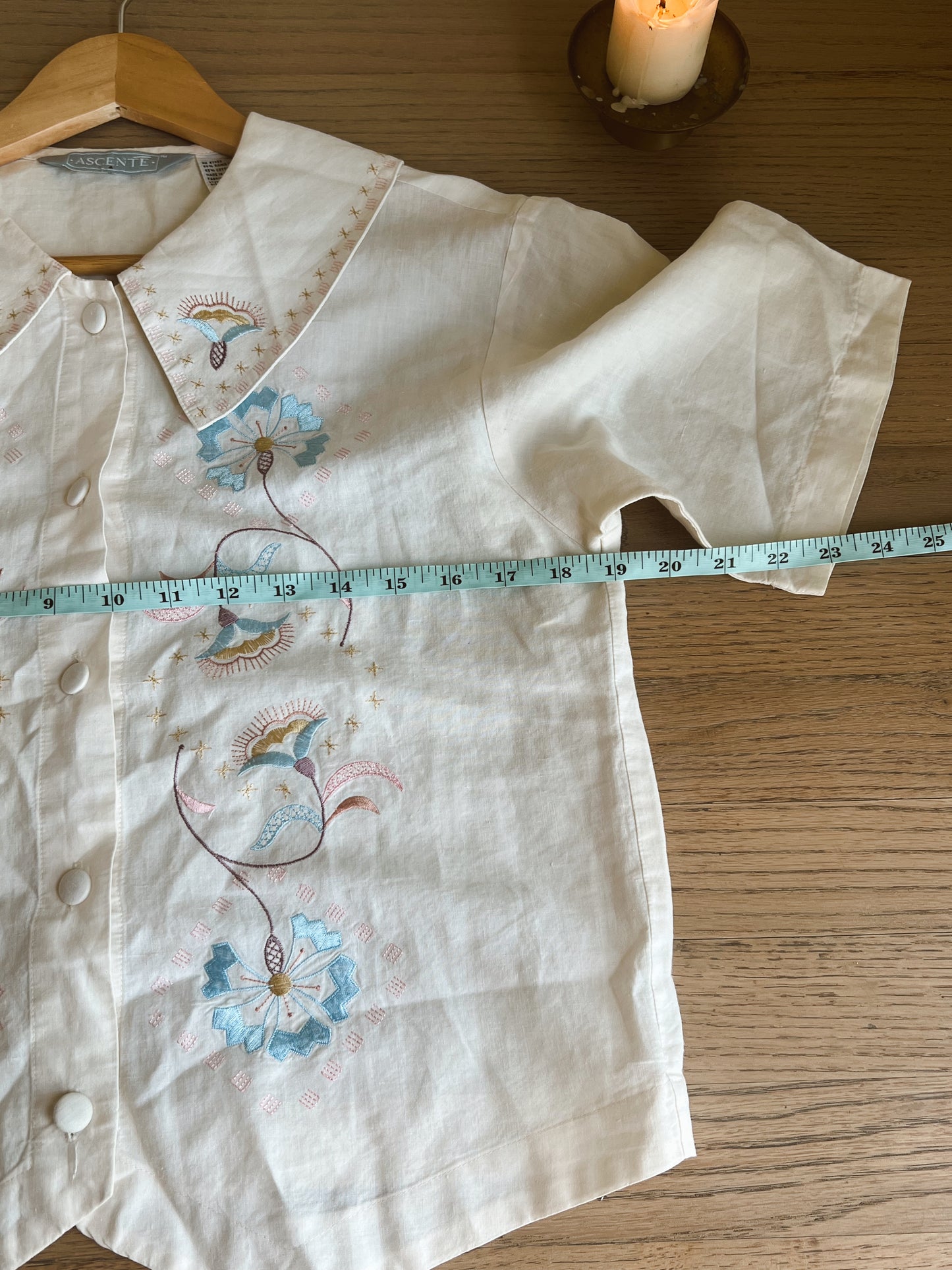 Gorgeous Collared Blouse (S)