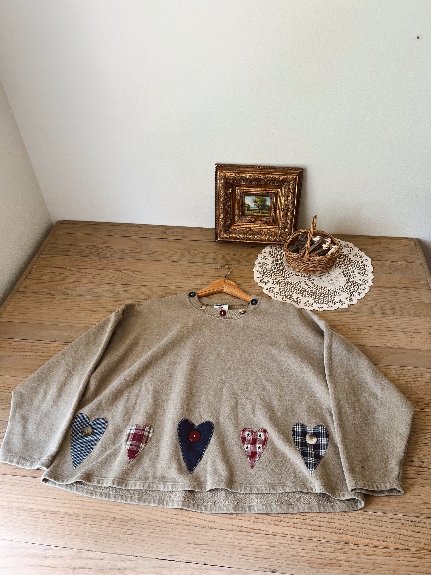 Vintage Heart Patchwork (XL)