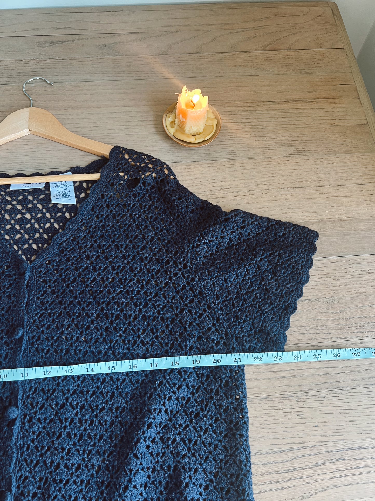 Vintage Knit Cardigan (2X)