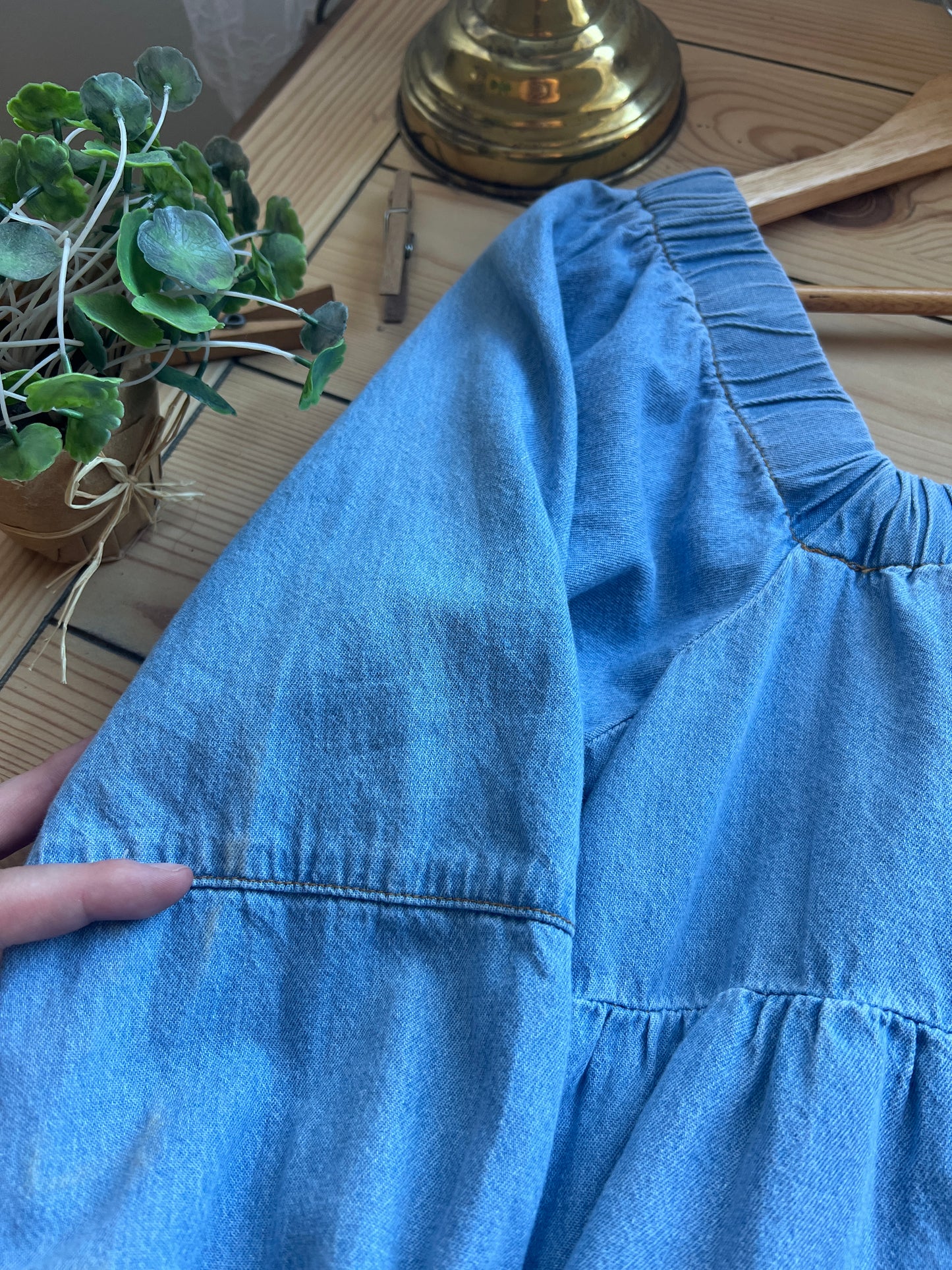 Denim Dress (L)