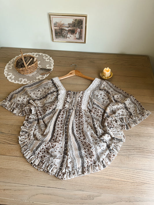 Bohemian Style Blouse (M)
